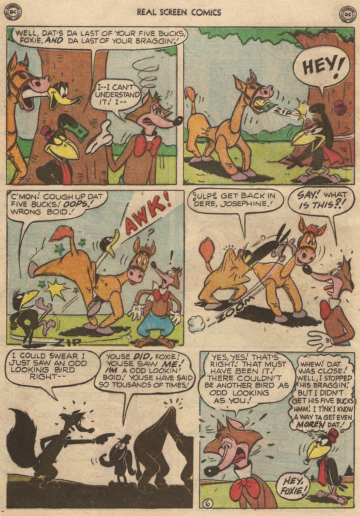 Read online Real Screen Comics comic -  Issue #36 - 46