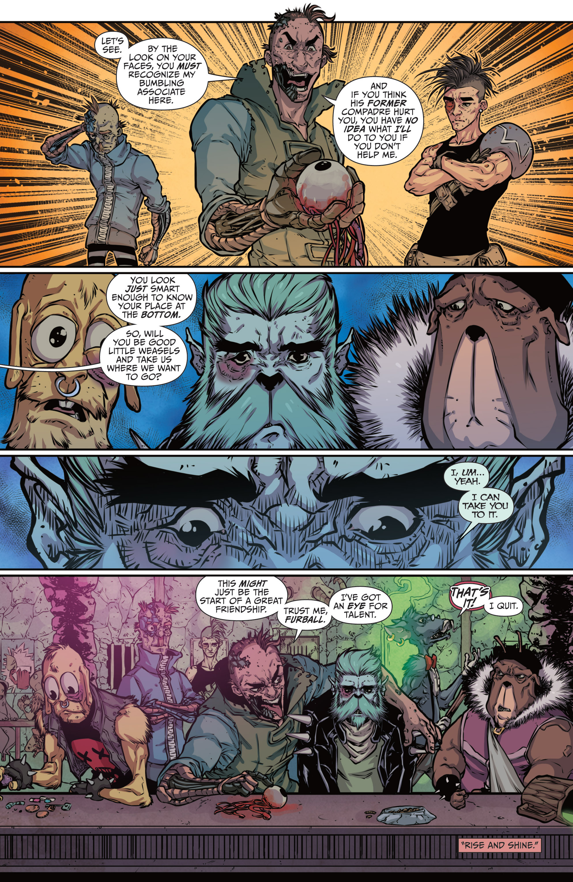 Read online Wretches comic -  Issue #5 - 5