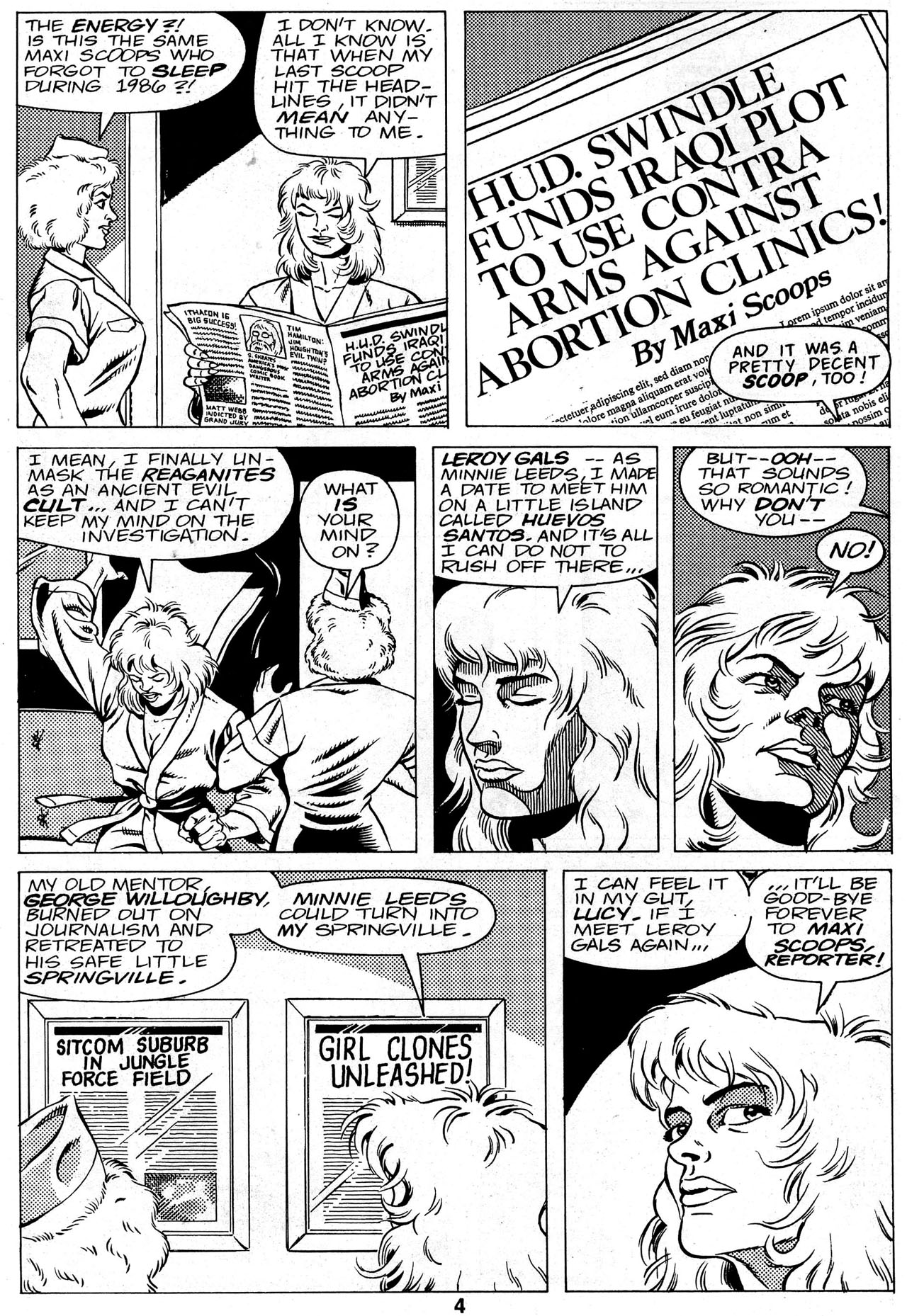 Read online The Trouble With Girls (1989) comic -  Issue #23 - 6