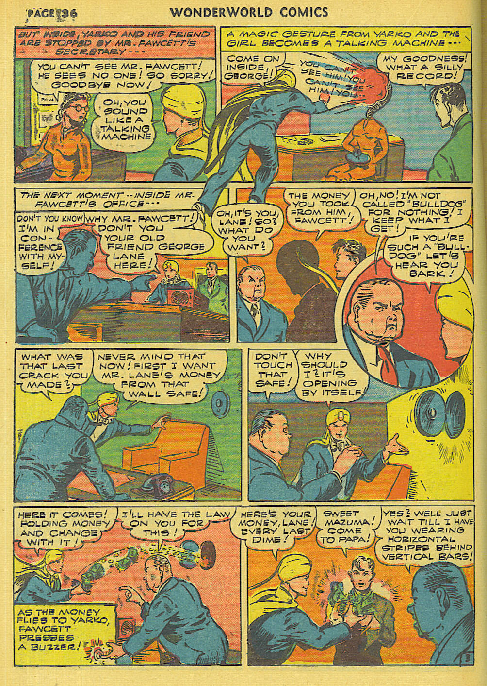 Read online Wonderworld Comics comic -  Issue #32 - 34