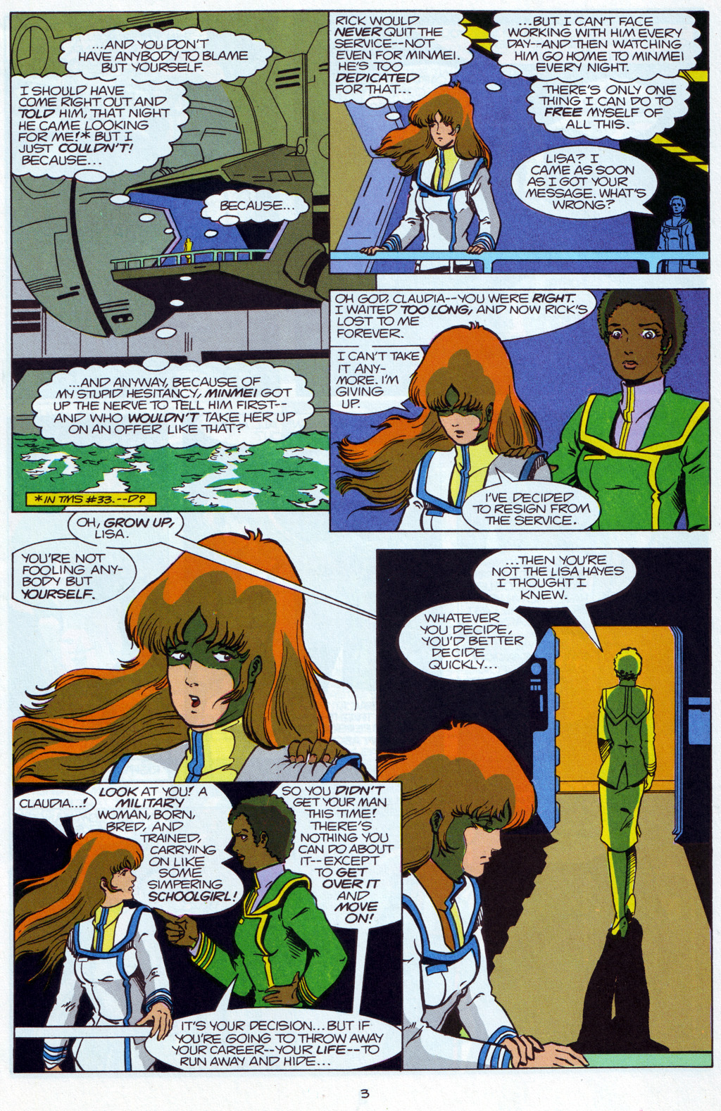 Read online Robotech The Macross Saga comic -  Issue #36 - 4