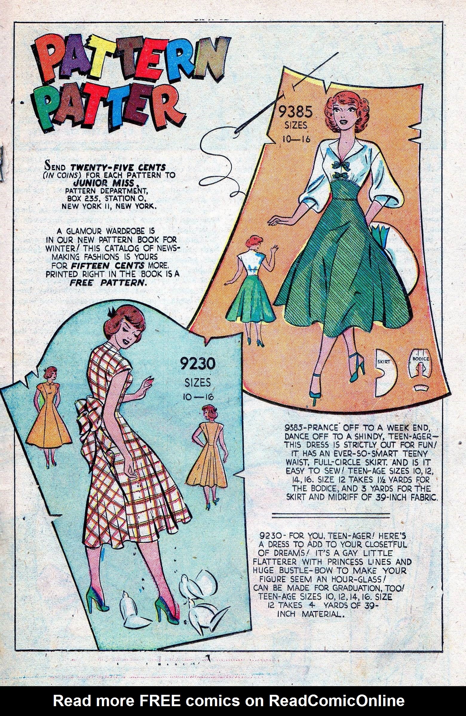 Read online Junior Miss (1947) comic -  Issue #32 - 29