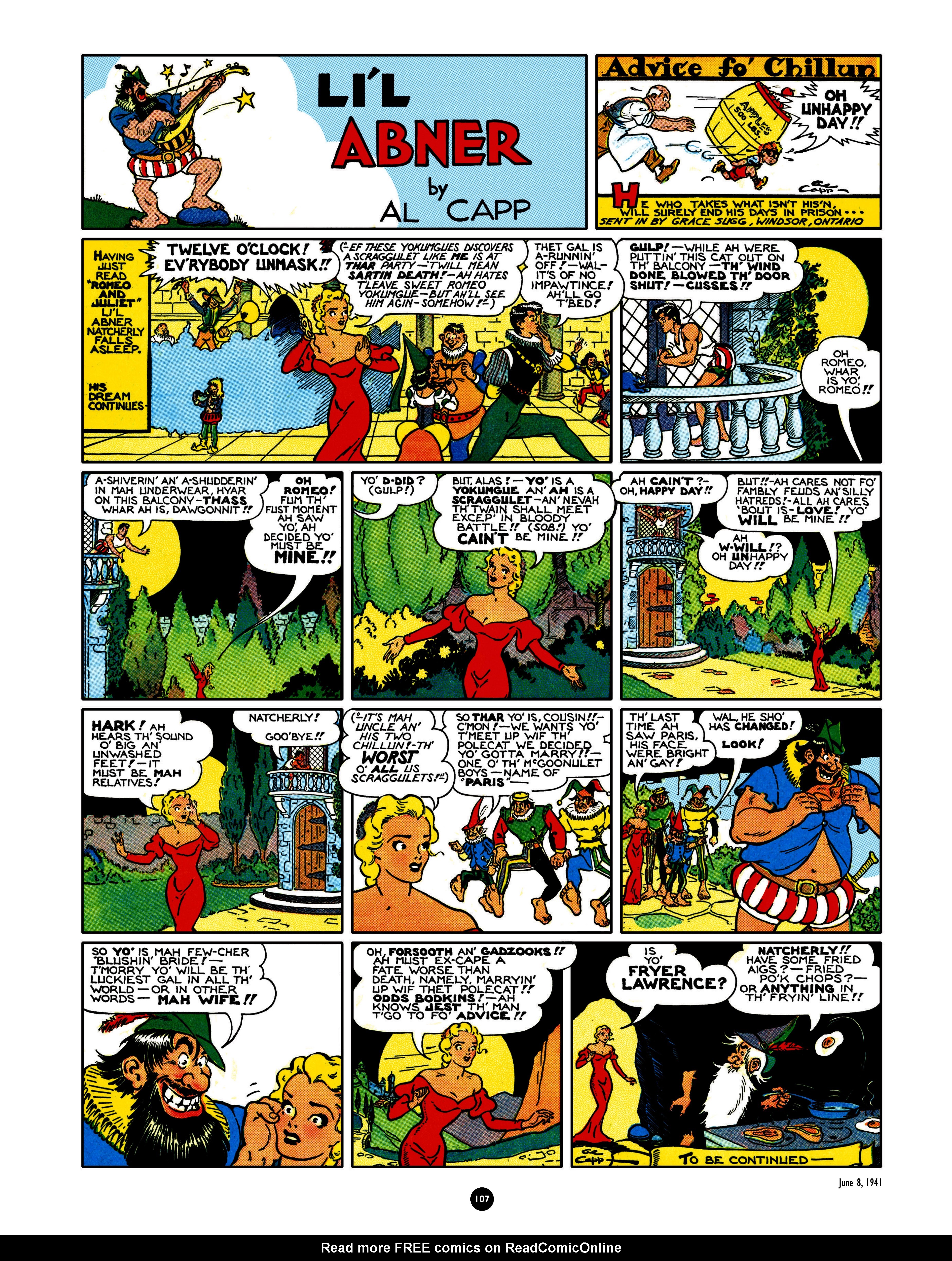 Read online Al Capp's Li'l Abner Complete Daily & Color Sunday Comics comic -  Issue # TPB 4 (Part 2) - 9