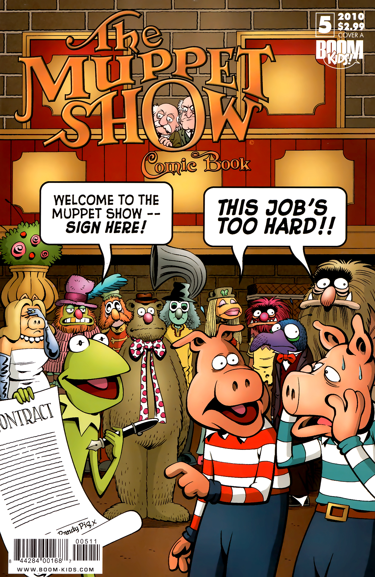 Read online The Muppet Show: The Comic Book comic -  Issue #5 - 1