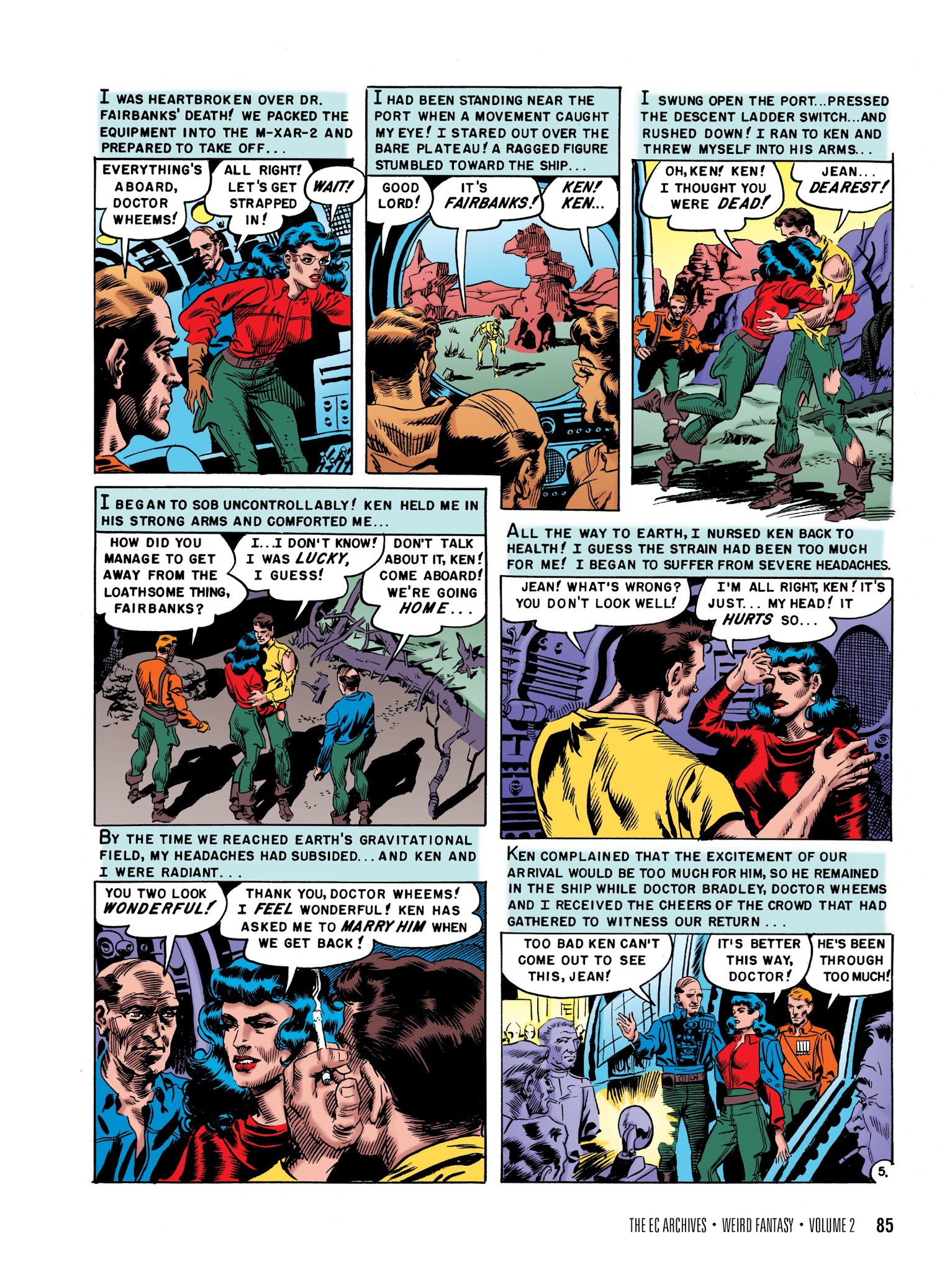 Read online The EC Archives: Weird Fantasy comic -  Issue # TPB 2 (Part 1) - 87