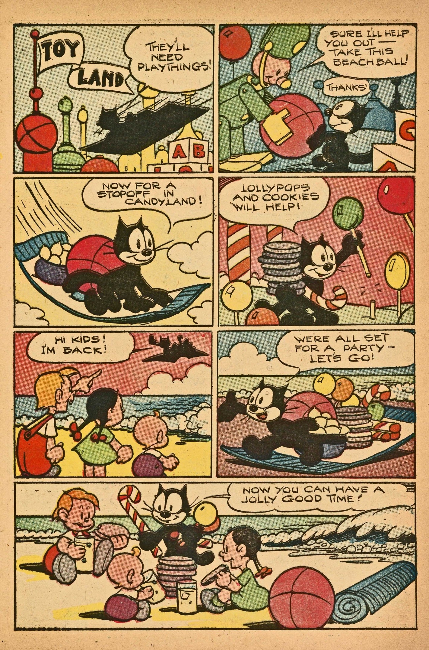 Read online Felix the Cat (1951) comic -  Issue #45 - 7
