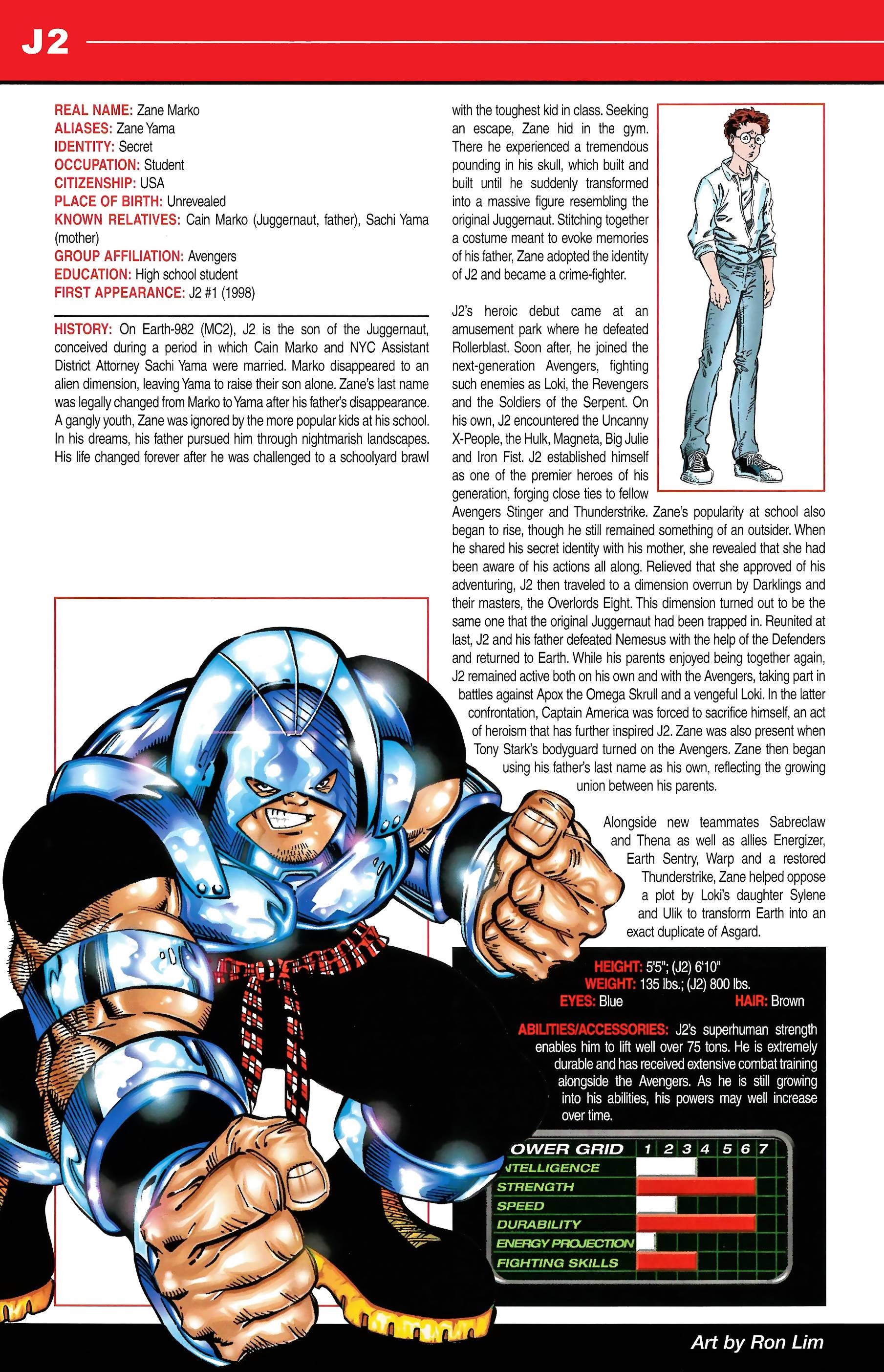 Read online Official Handbook of the Marvel Universe A to Z comic -  Issue # TPB 5 (Part 2) - 128