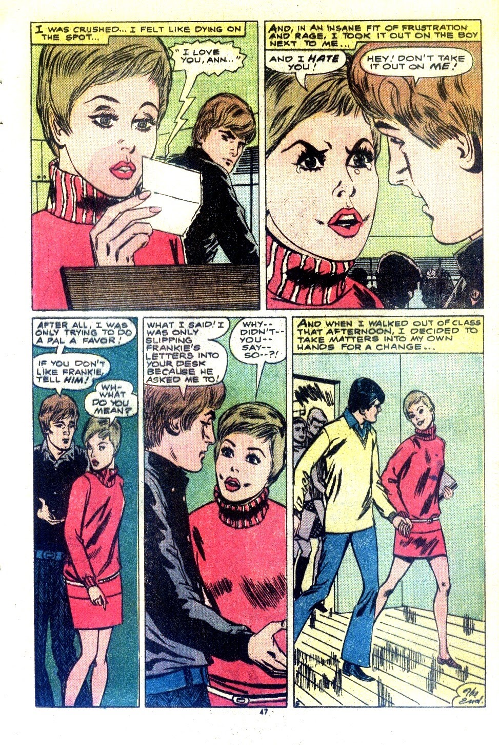 Read online Young Love (1963) comic -  Issue #109 - 47