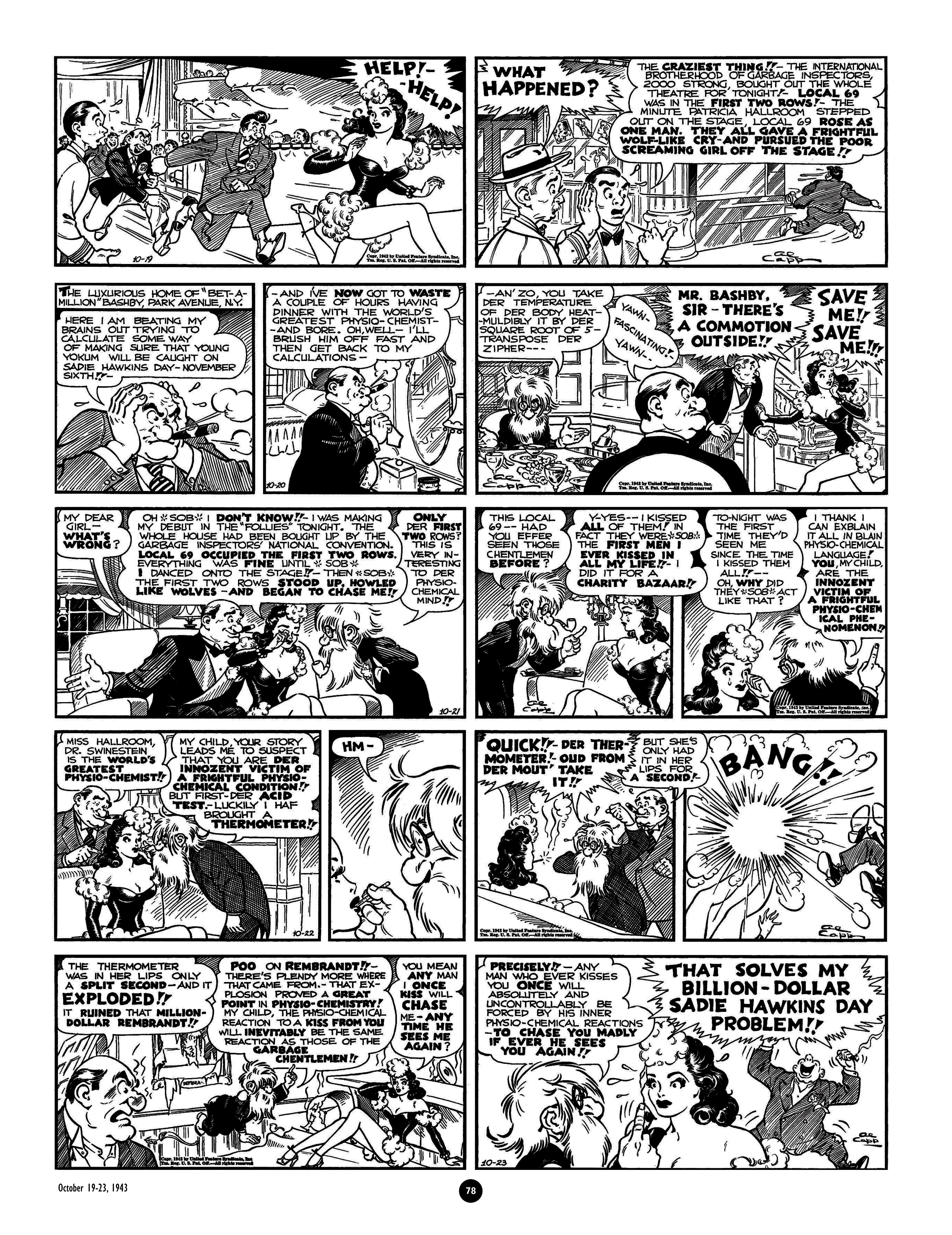 Read online Al Capp's Li'l Abner Complete Daily & Color Sunday Comics comic -  Issue # TPB 5 (Part 1) - 79