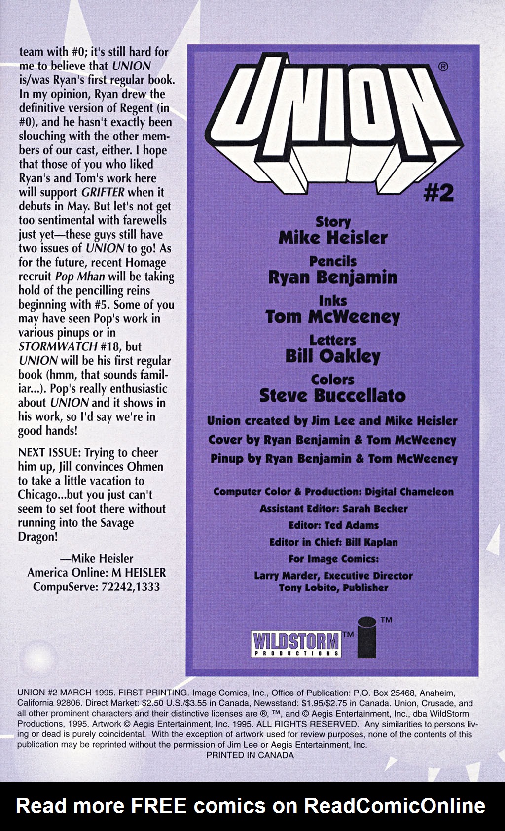 Read online Union (1995) comic -  Issue #2 - 27