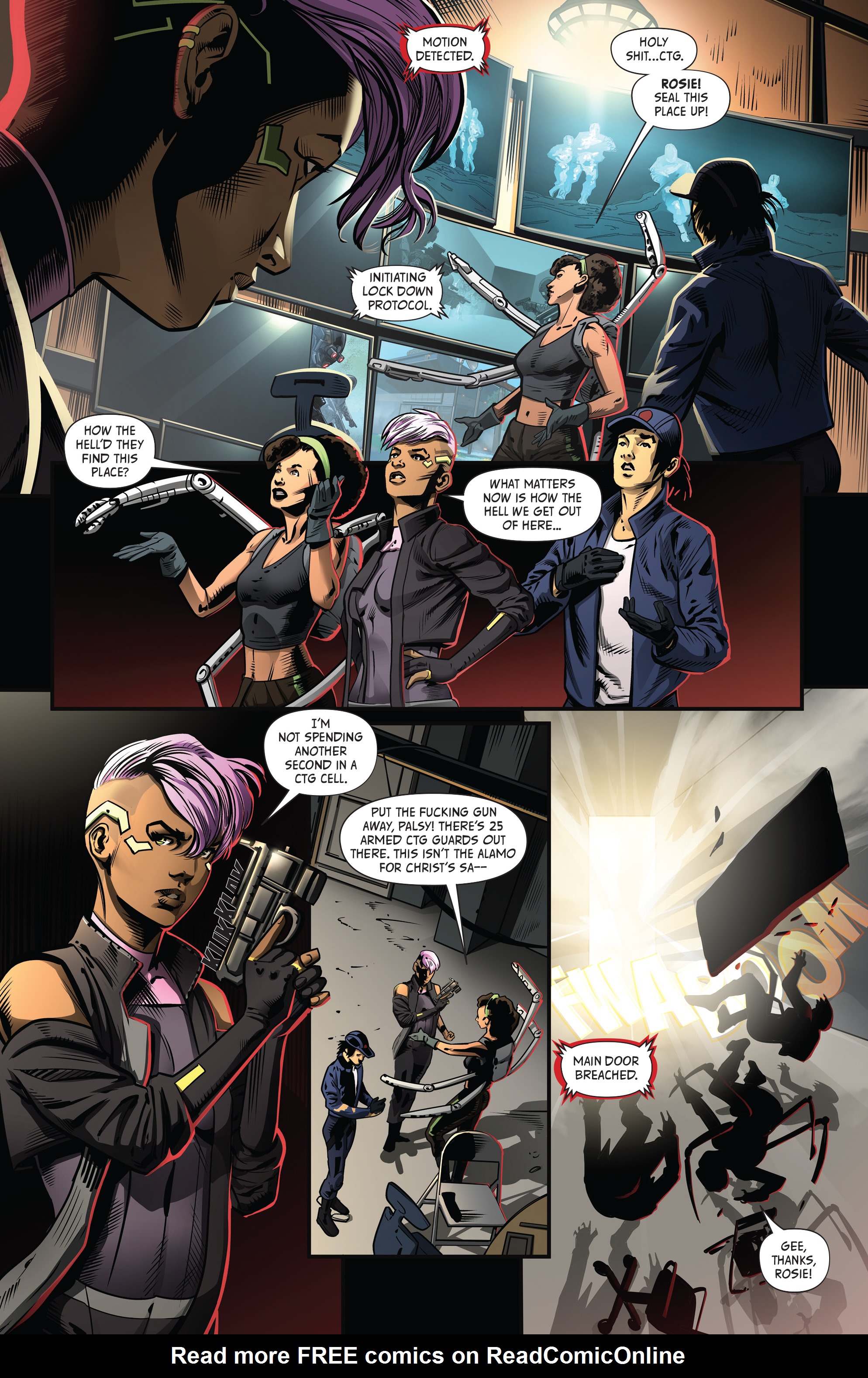 Read online Neon Future comic -  Issue #5 - 7