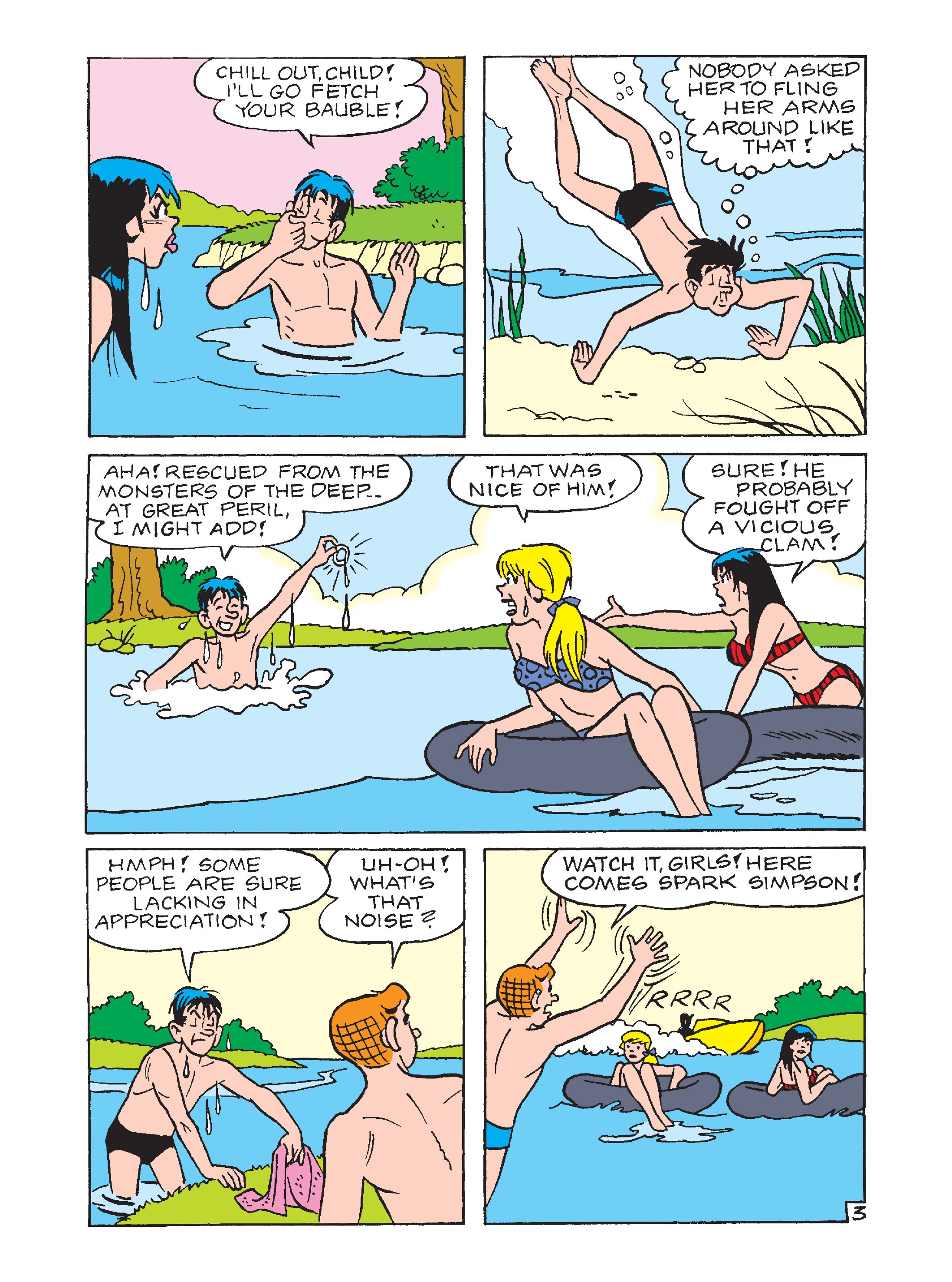 Read online Archie Comics Spectacular: Summer Daze comic -  Issue # TPB - 85