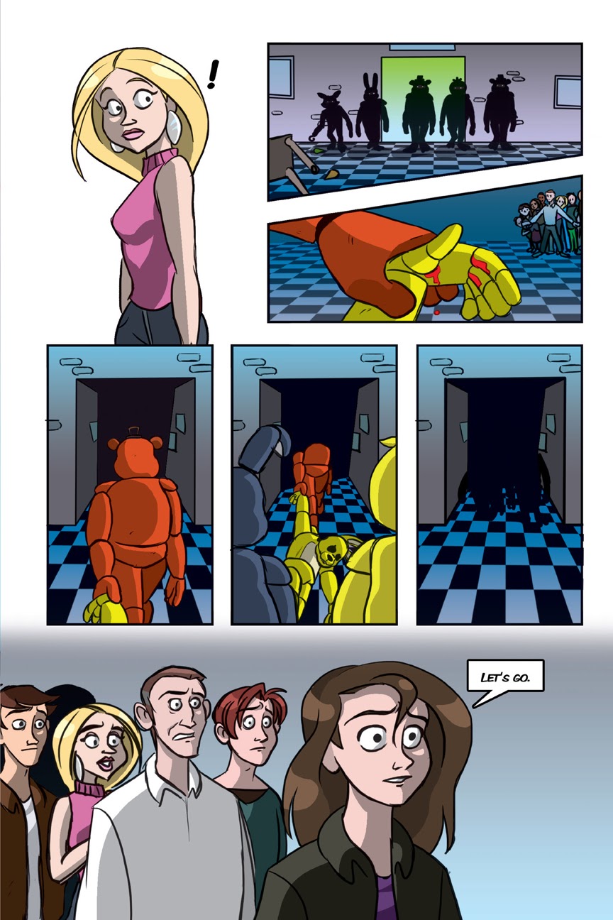 Read online Five Nights At Freddy's comic -  Issue # The Silver Eyes (Part 2) - 90