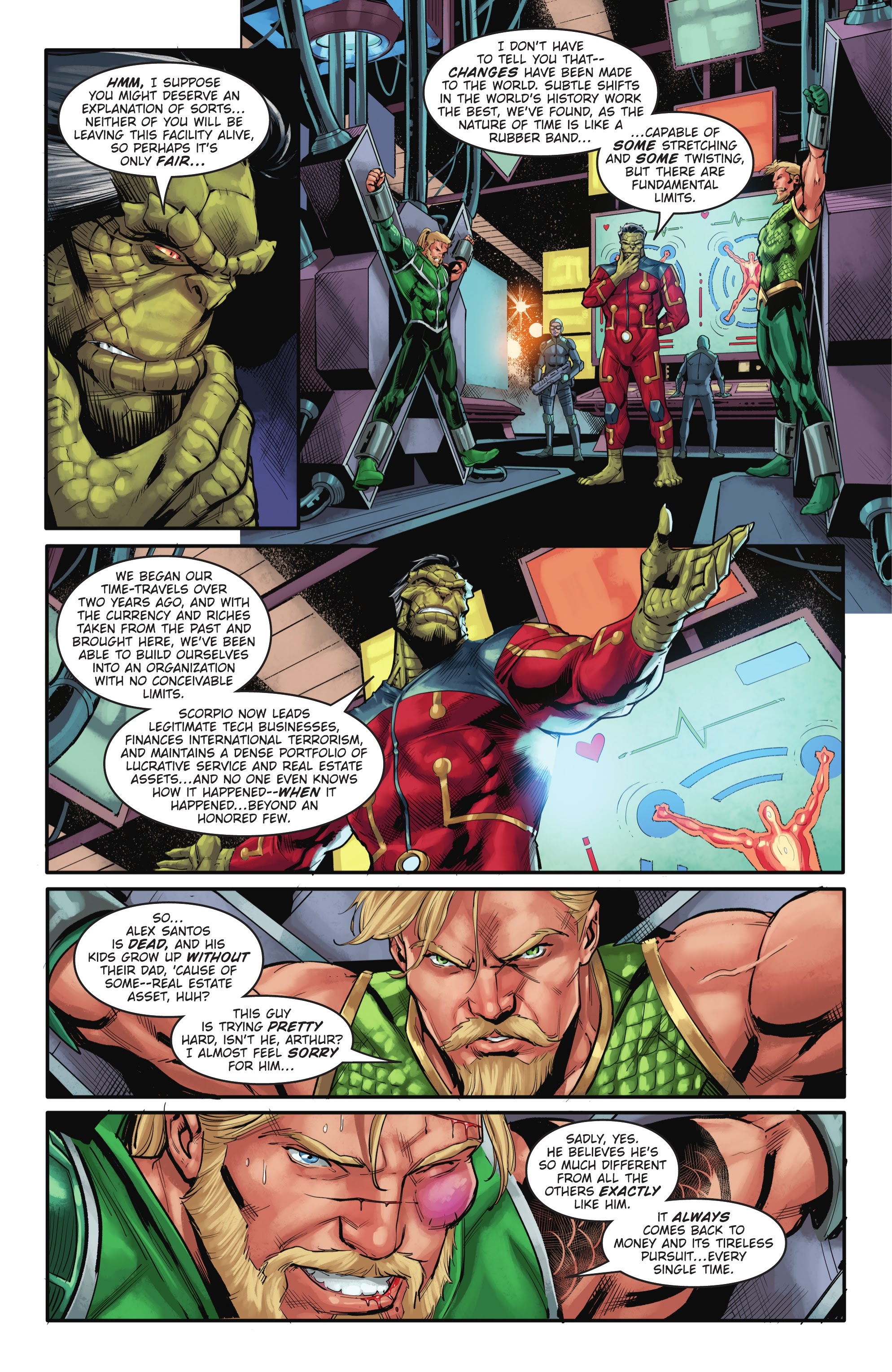 Read online Aquaman/Green Arrow - Deep Target comic -  Issue #3 - 14