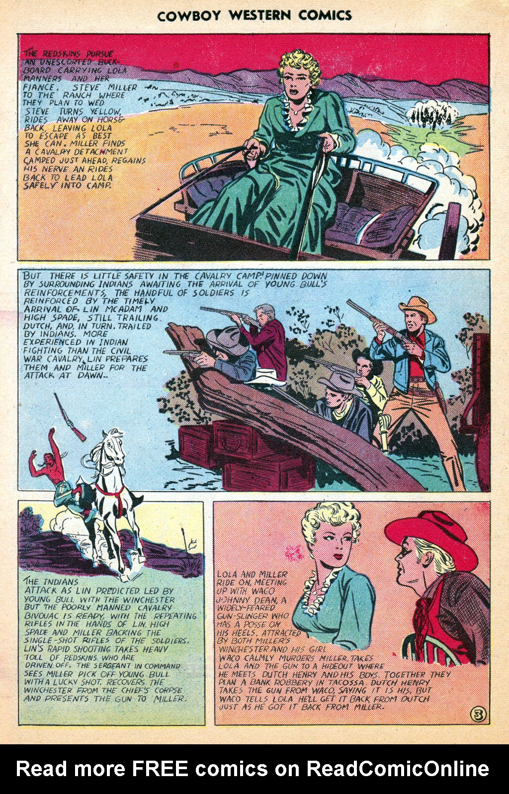 Read online Cowboy Western Comics (1948) comic -  Issue #29 - 22