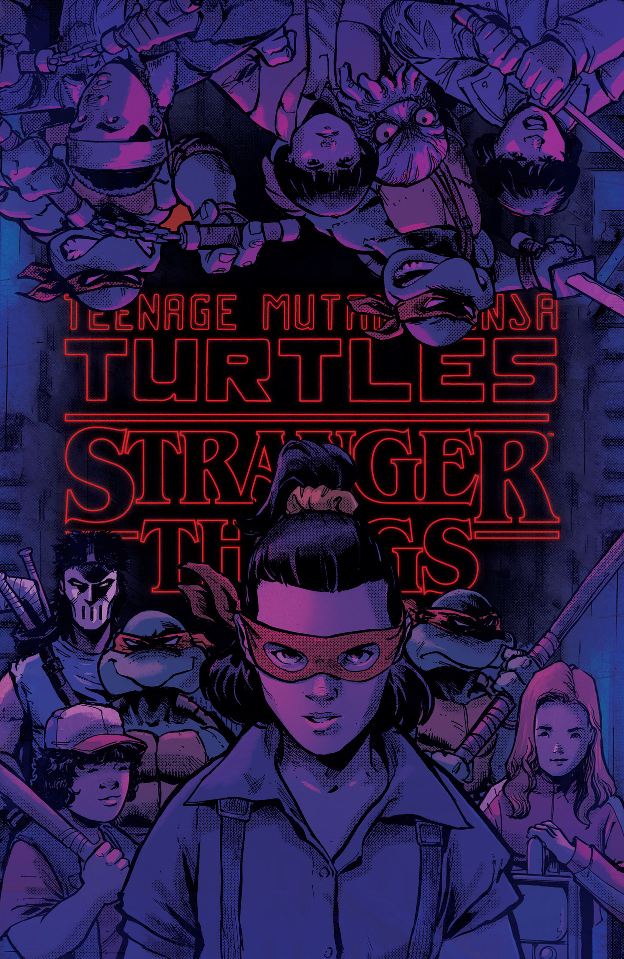 Read online Teenage Mutant Ninja Turtles x Stranger Things comic -  Issue #4 - 21