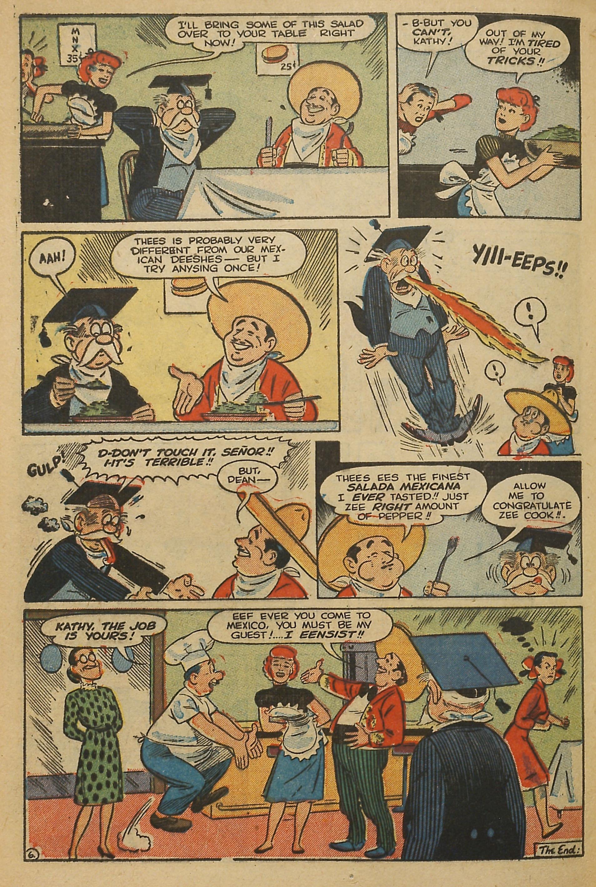 Read online Kathy (1949) comic -  Issue #8 - 32