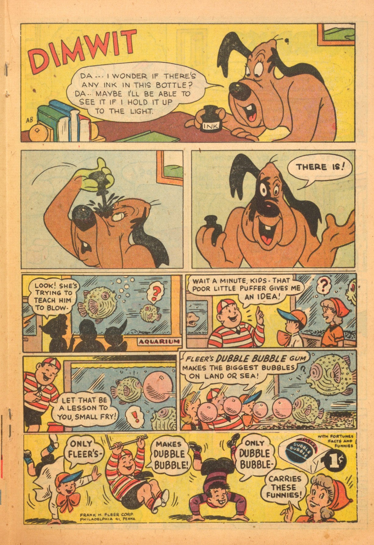 Read online Paul Terry's Mighty Mouse Comics comic -  Issue #17 - 19
