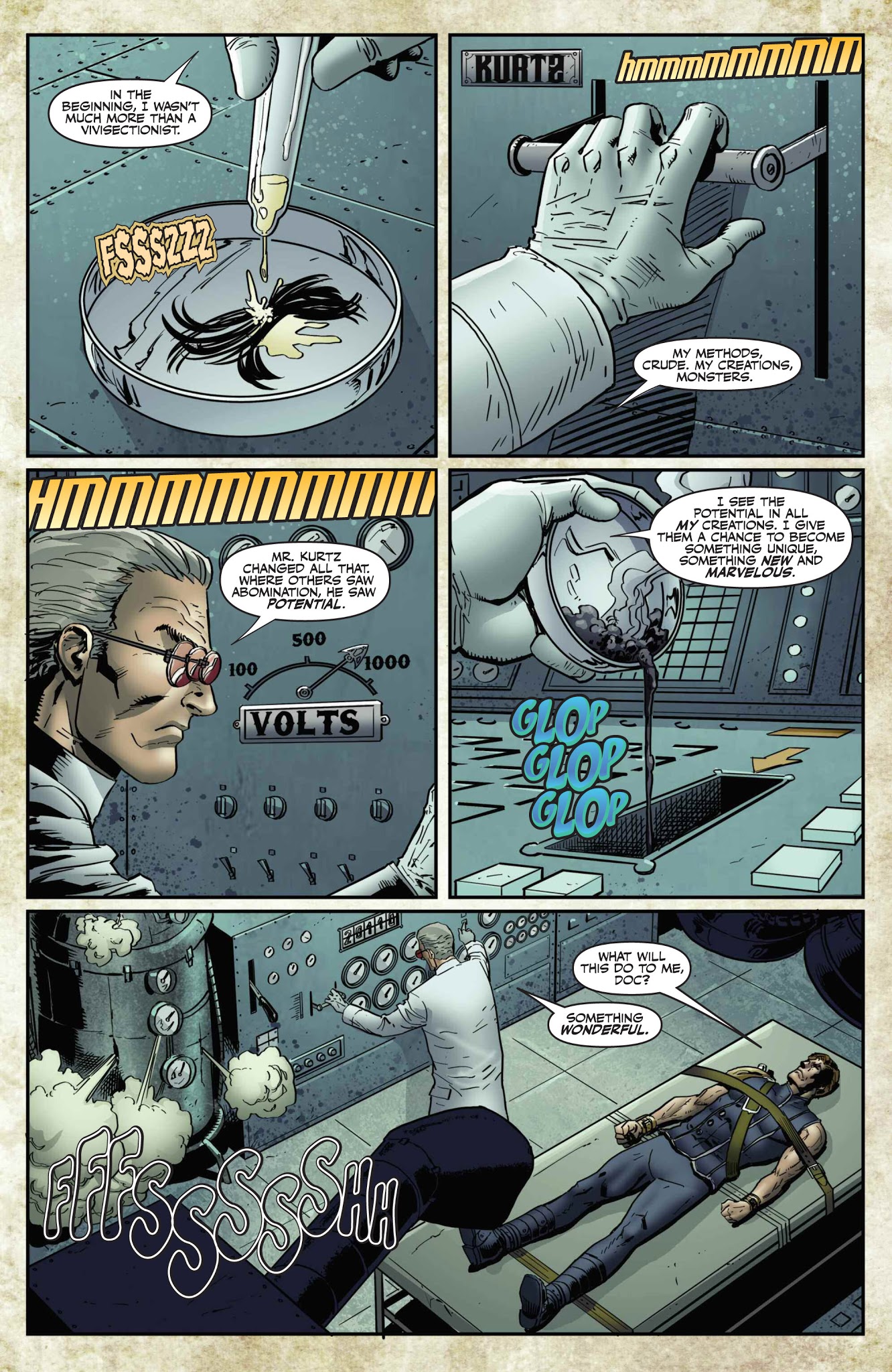 Read online Legenderry: Vampirella comic -  Issue #4 - 8