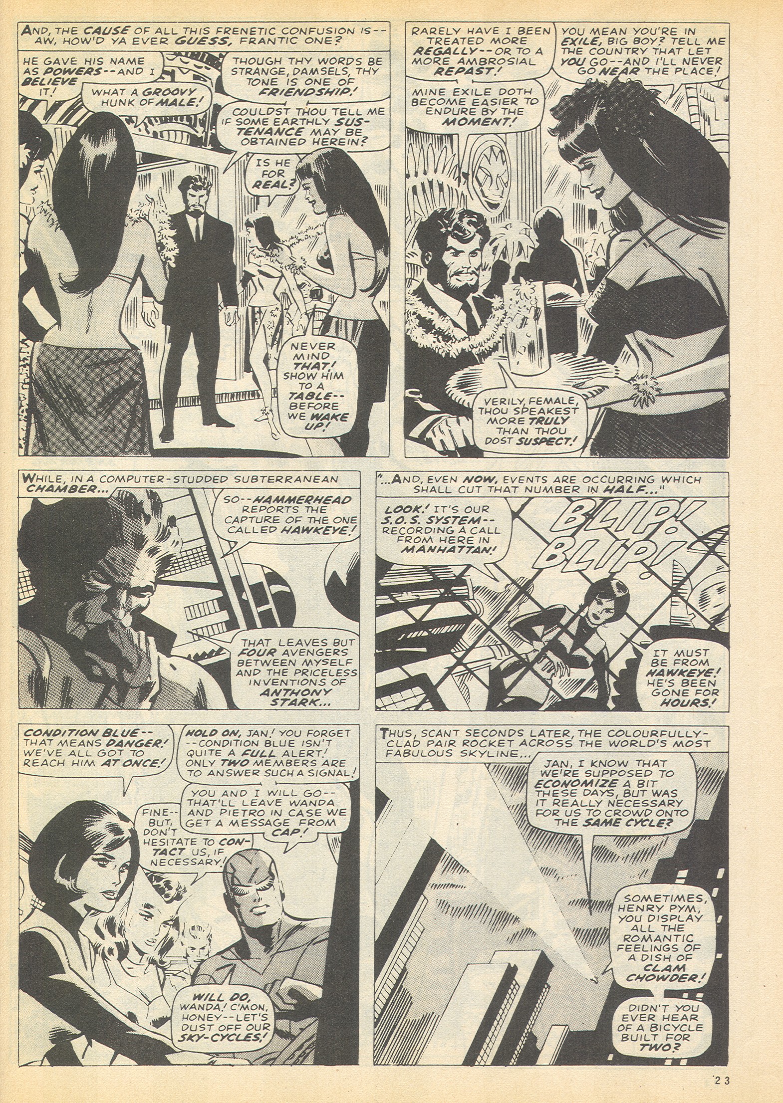 Read online The Avengers (1973) comic -  Issue #44 - 23