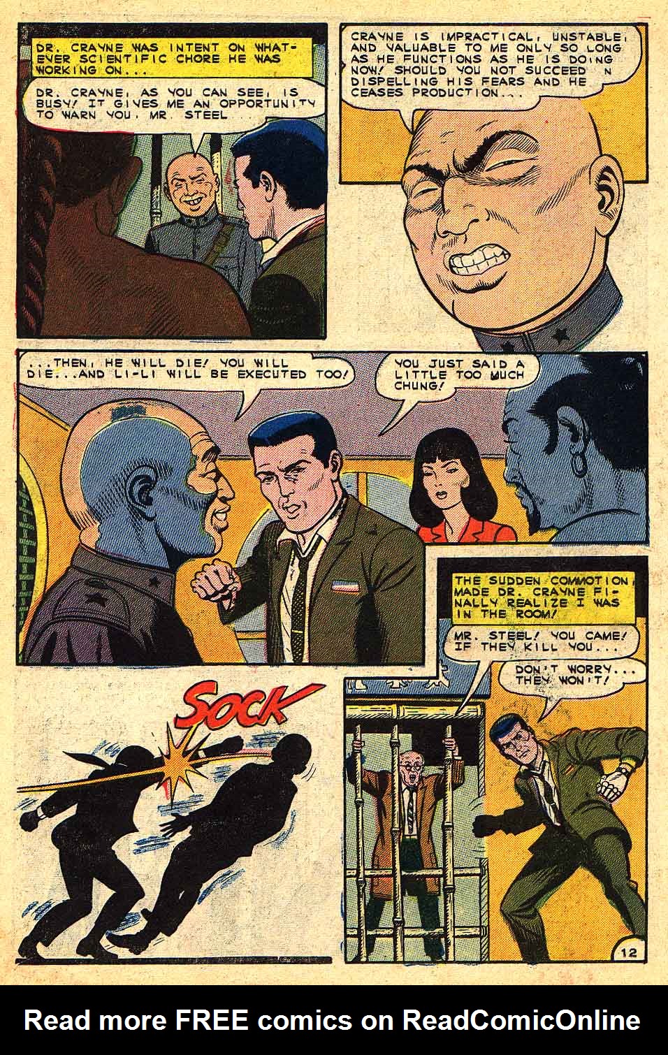 Read online Sarge Steel comic -  Issue #5 - 18