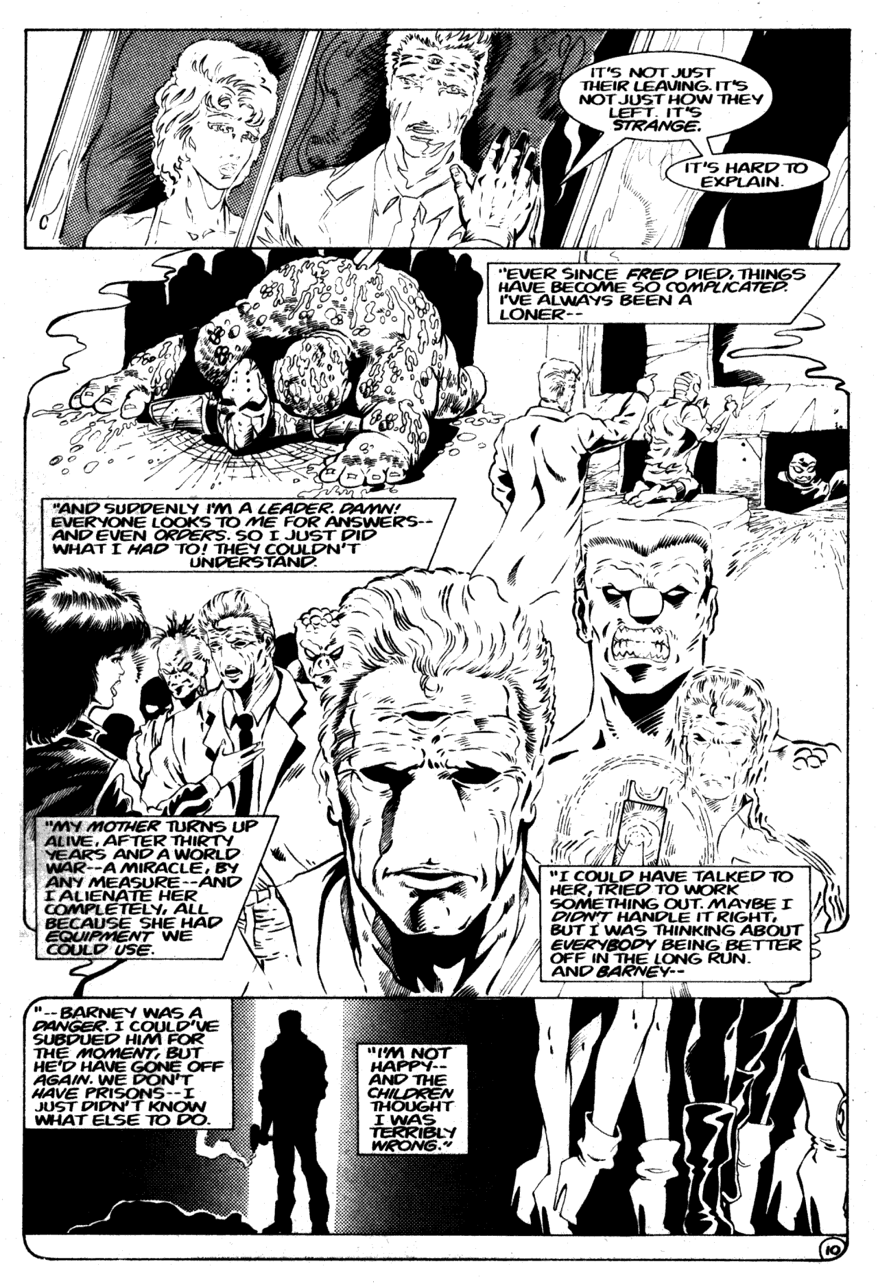 Read online Ex-Mutants (1986) comic -  Issue #7 - 16