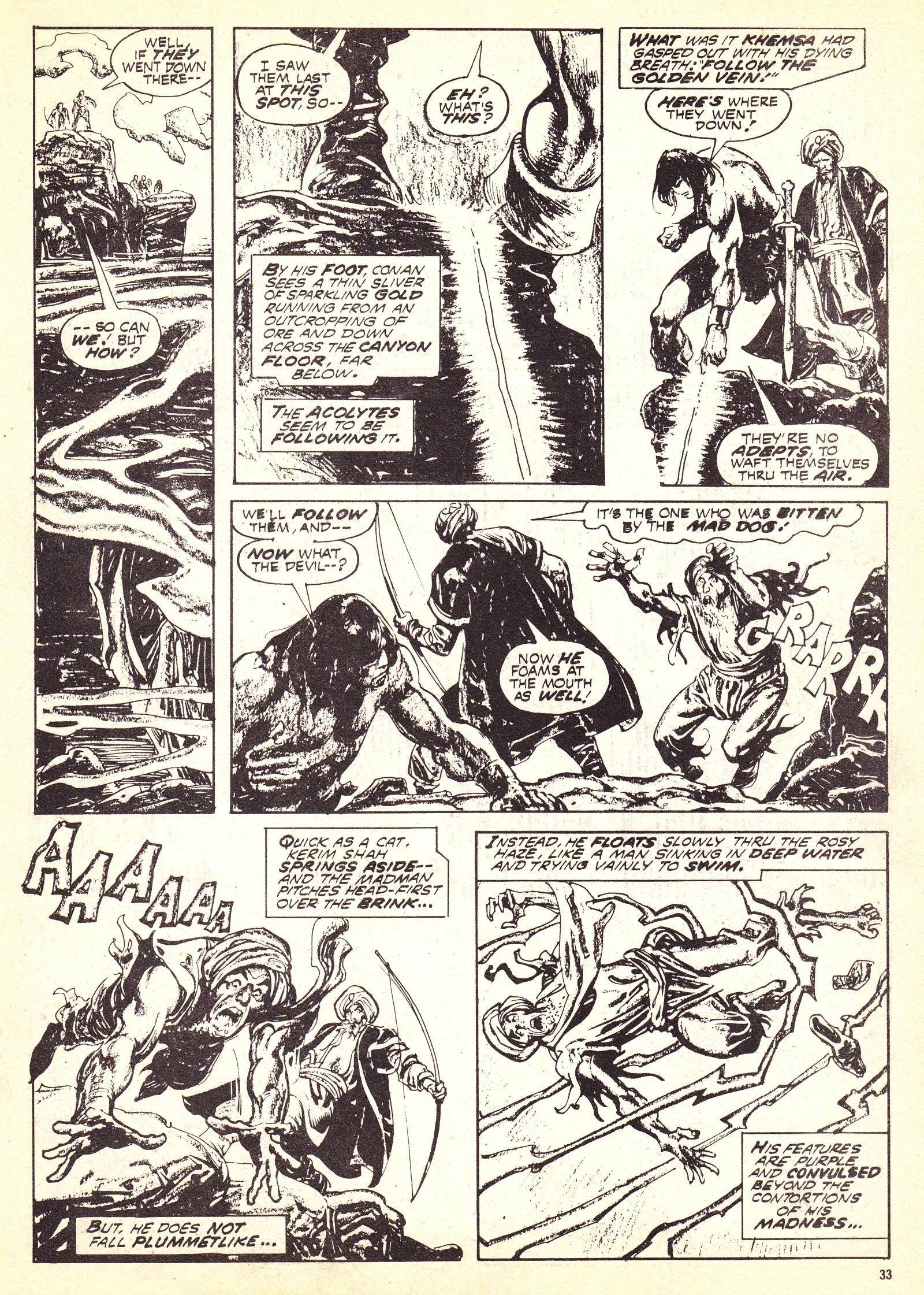 Read online The Savage Sword of Conan (1975) comic -  Issue #7 - 33