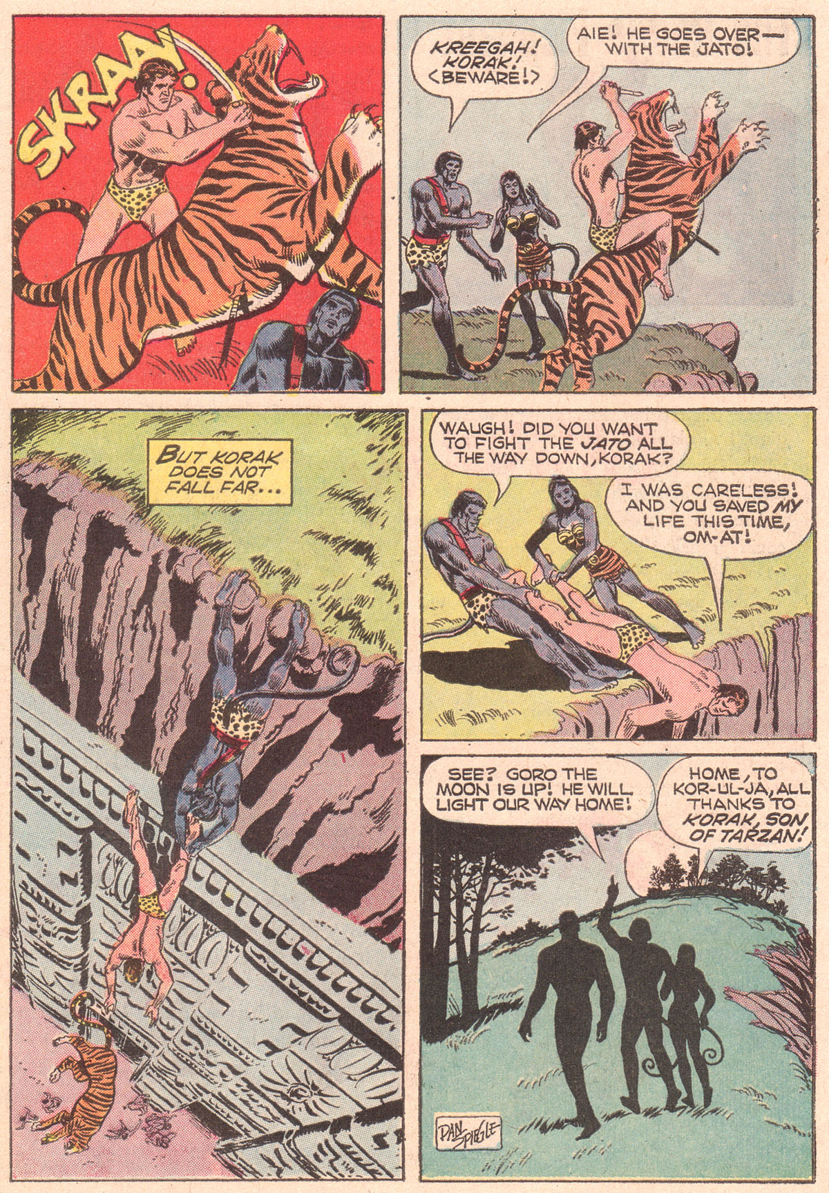 Read online Korak, Son of Tarzan (1964) comic -  Issue #24 - 27
