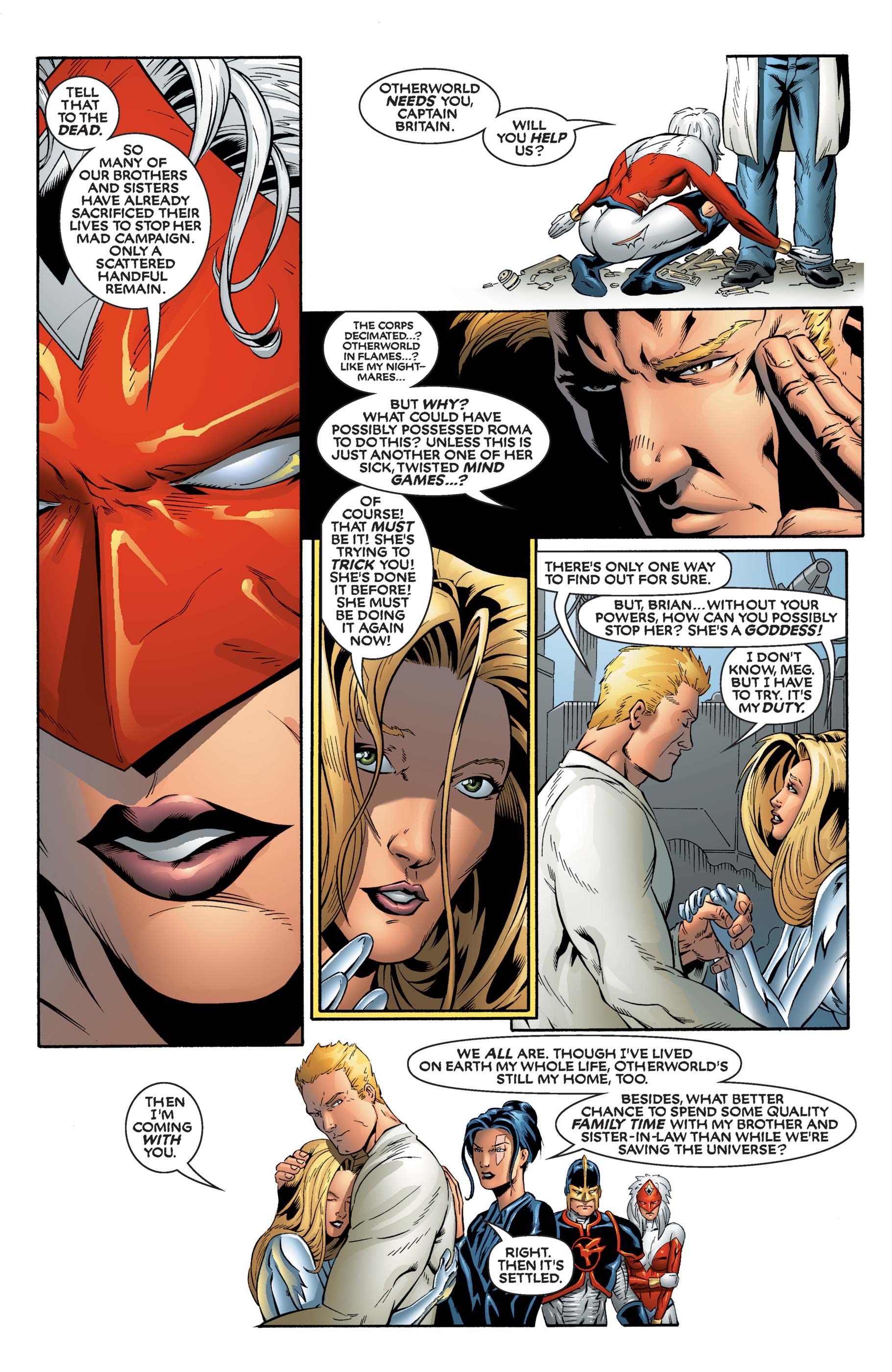 Read online Excalibur (2001) comic -  Issue #1 - 22