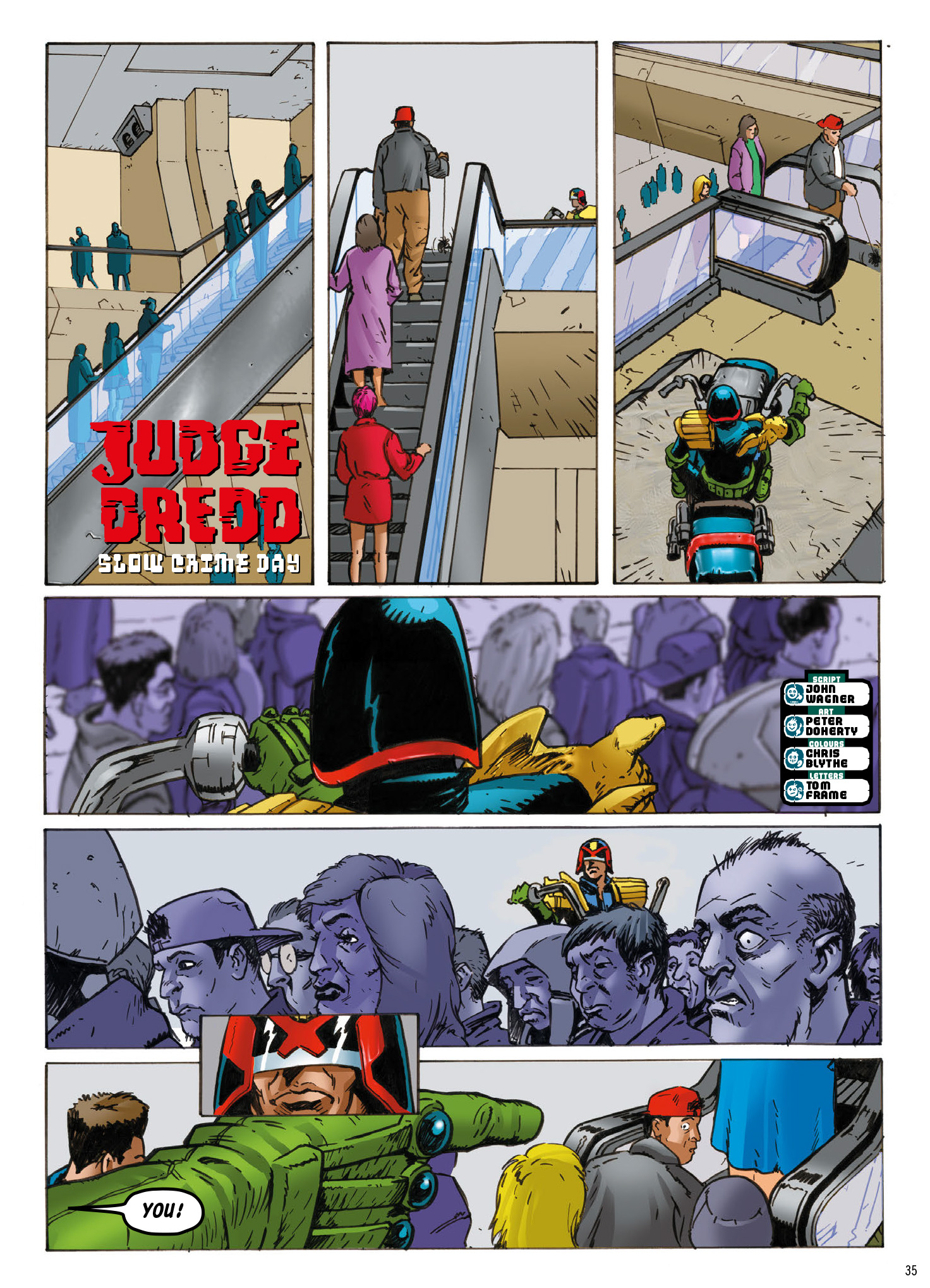 Read online Judge Dredd: The Complete Case Files comic -  Issue # TPB 32 (Part 1) - 37