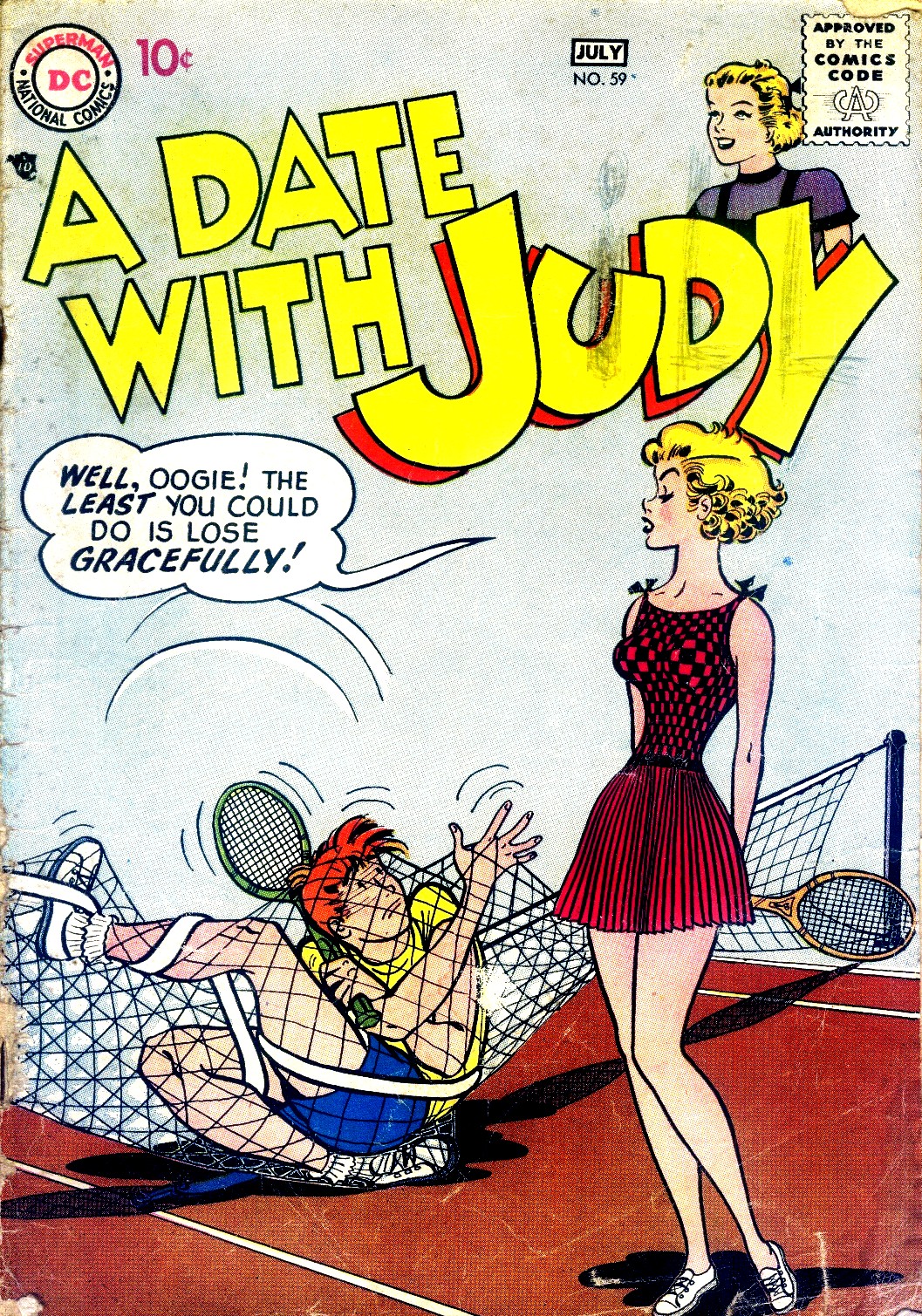 Read online A Date with Judy comic -  Issue #59 - 1