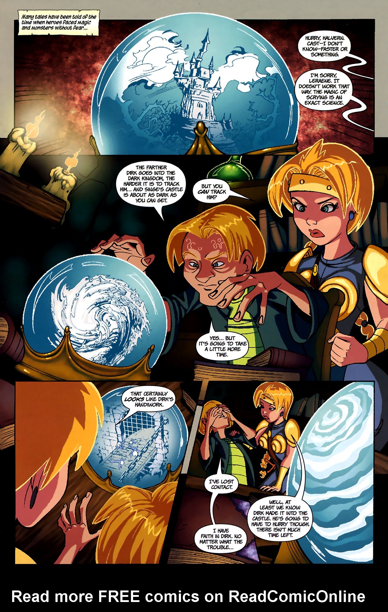 Read online Dragon's Lair (2006) comic -  Issue #3 - 3