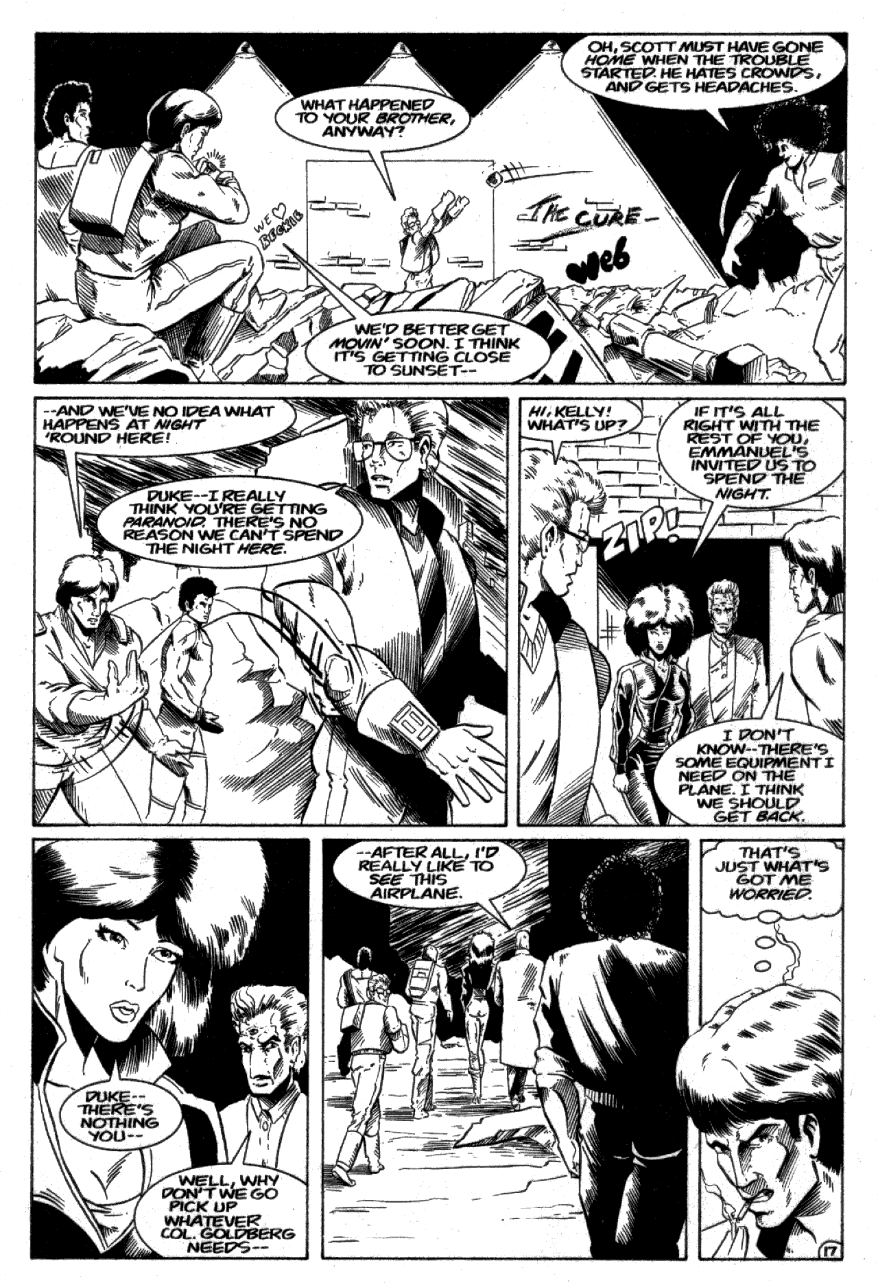 Read online Ex-Mutants (1986) comic -  Issue #5 - 20