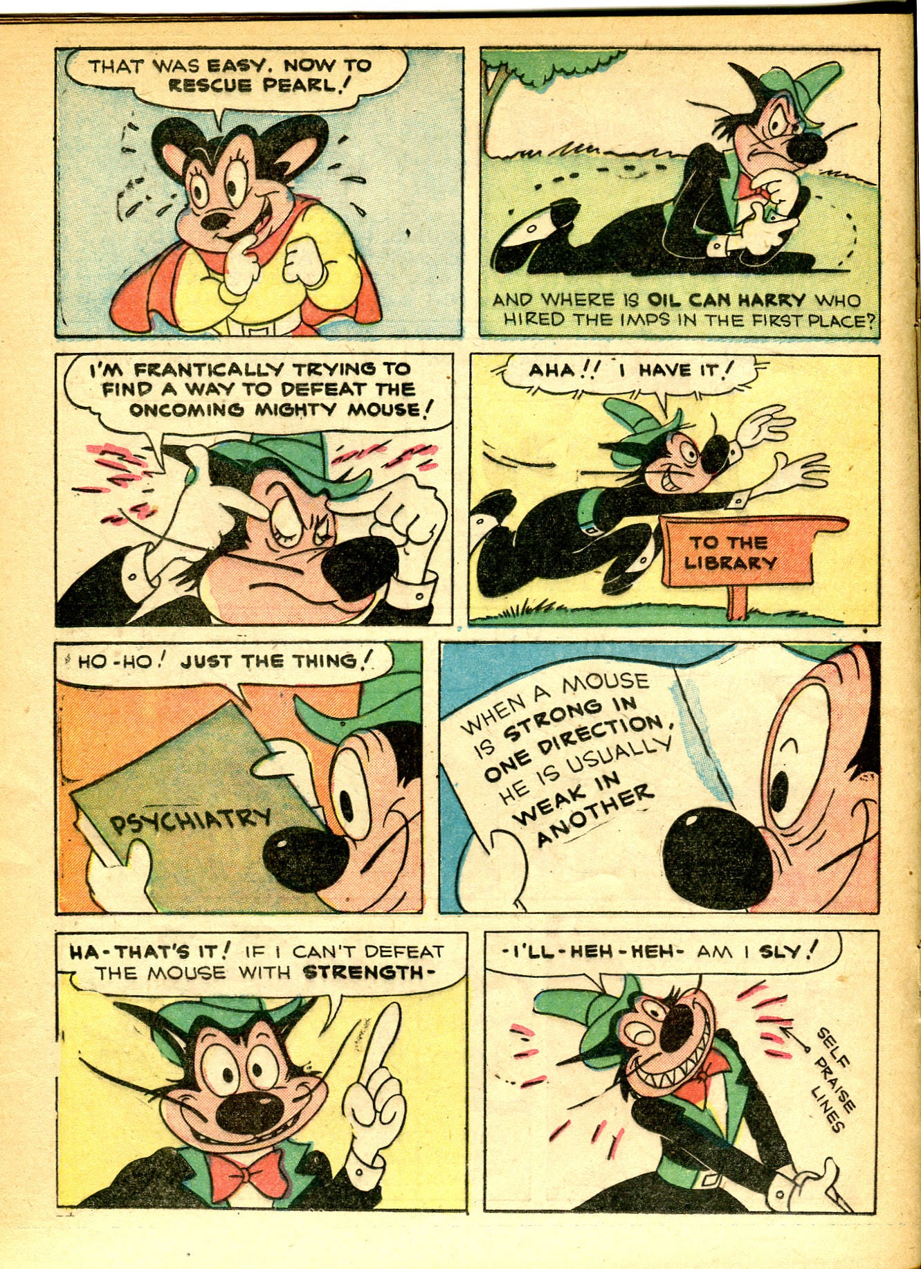 Read online Paul Terry's Mighty Mouse Comics comic -  Issue #63 - 20