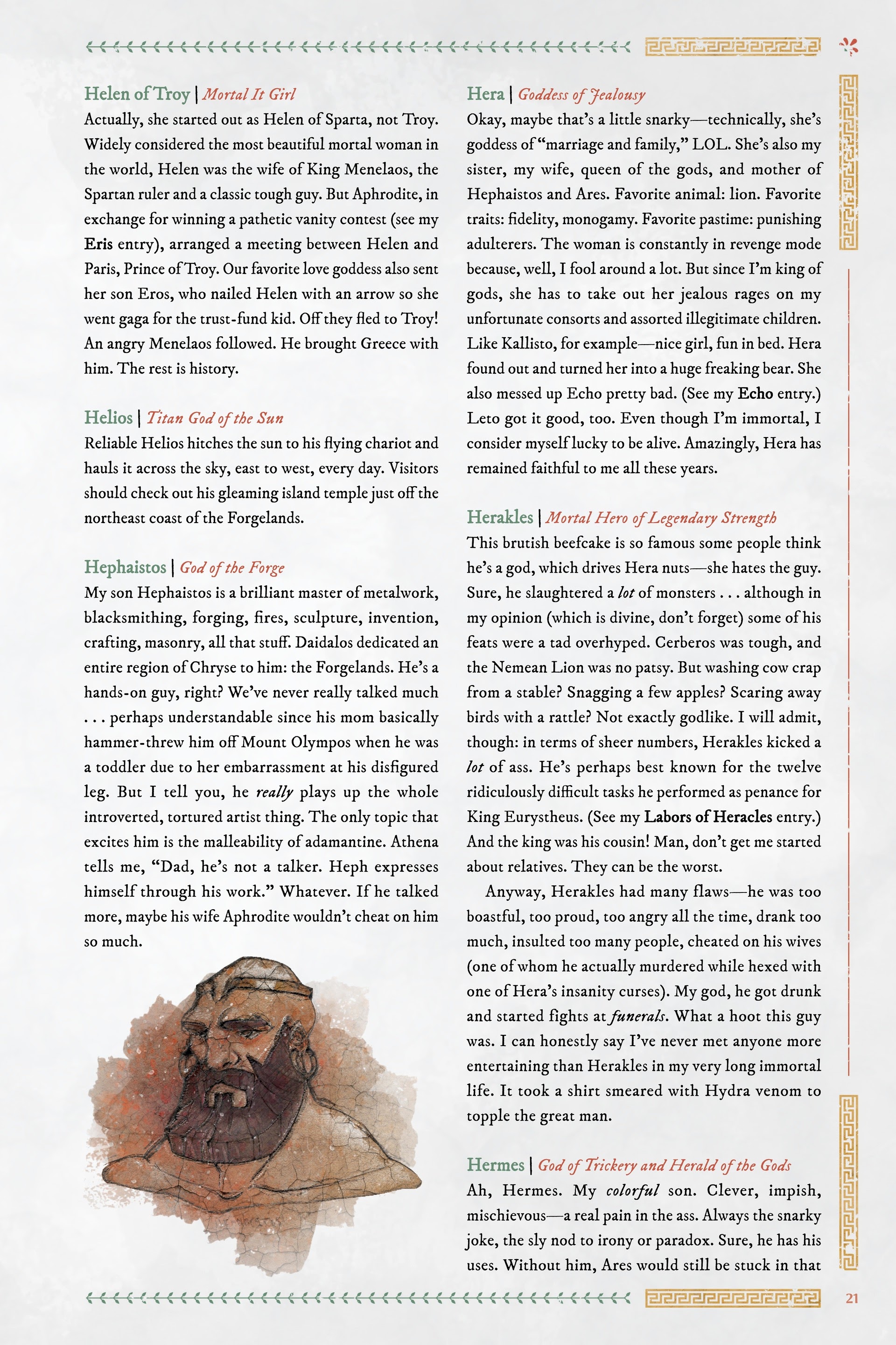 Read online Immortals Fenyx Rising: A Traveler's Guide to the Golden Isle comic -  Issue # TPB - 21