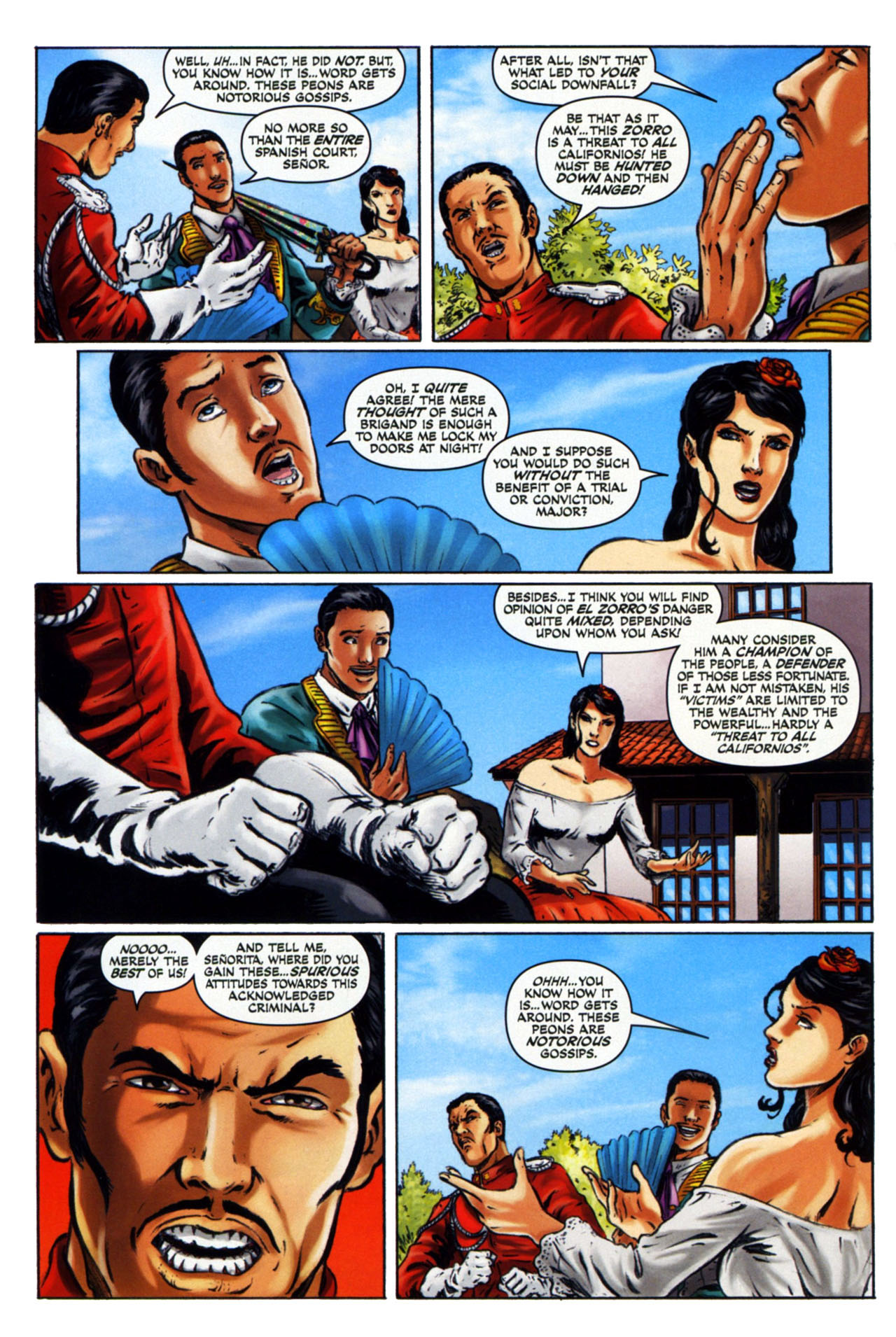 Read online Zorro (2008) comic -  Issue #11 - 7
