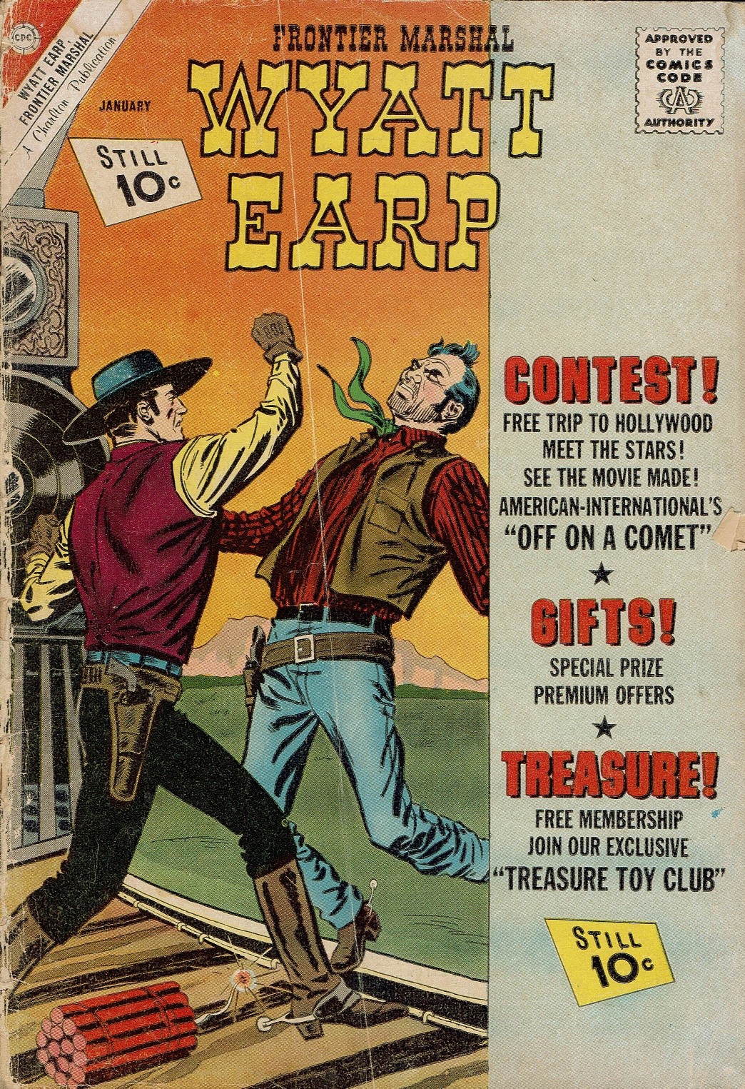 Read online Wyatt Earp Frontier Marshal comic -  Issue #40 - 1