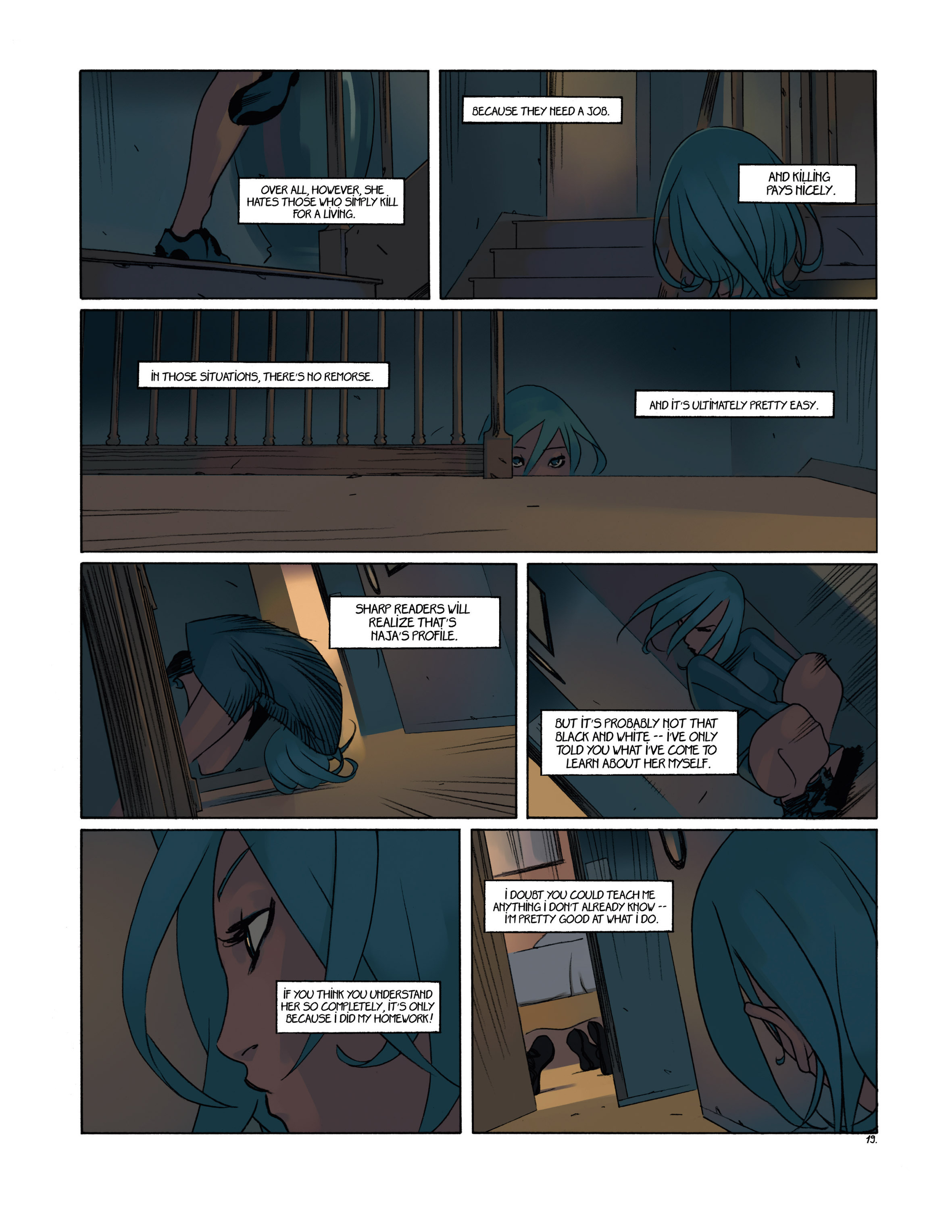 Read online Naja comic -  Issue #7 - 21