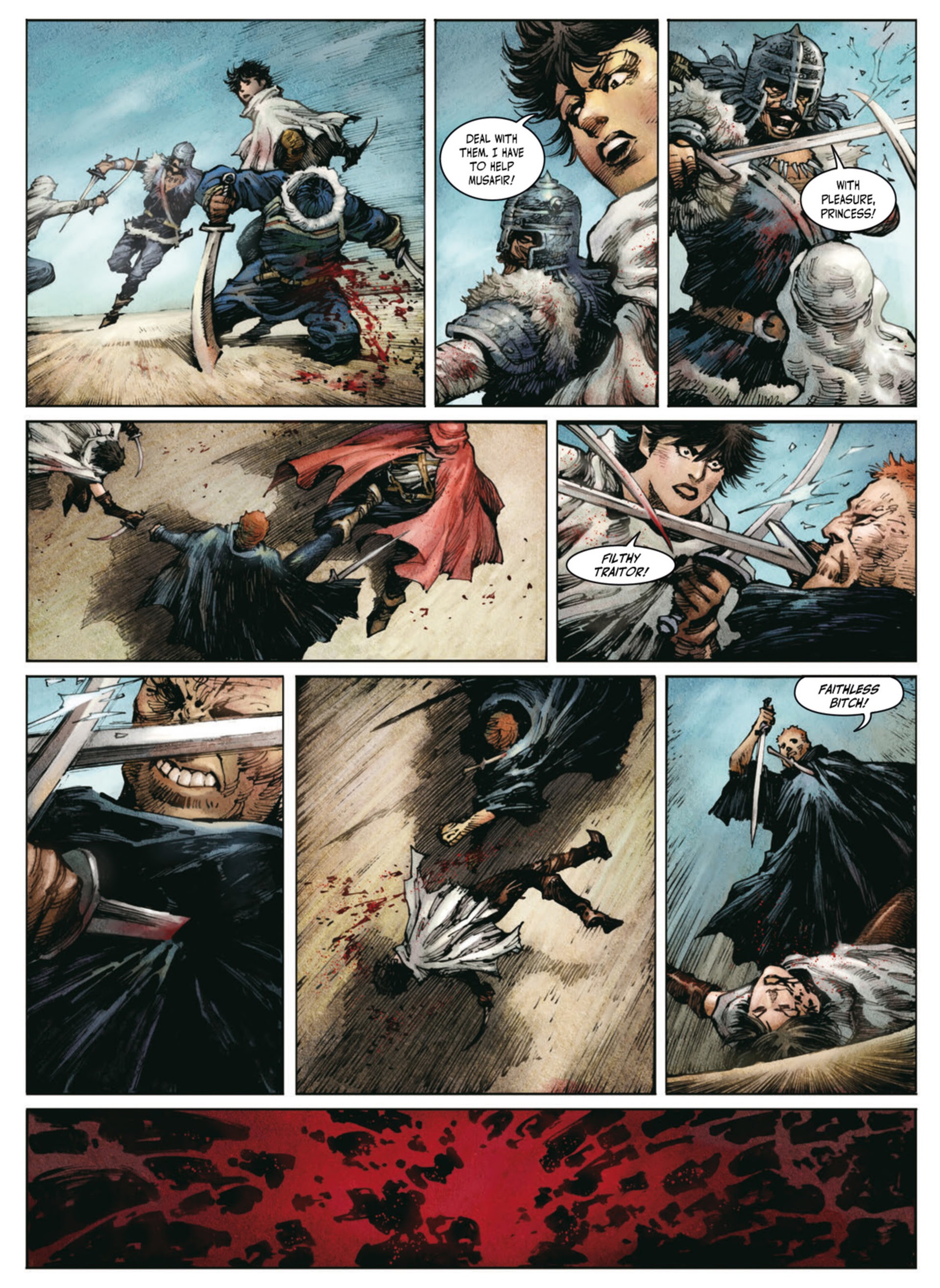 Read online Crusades comic -  Issue #3 - 54