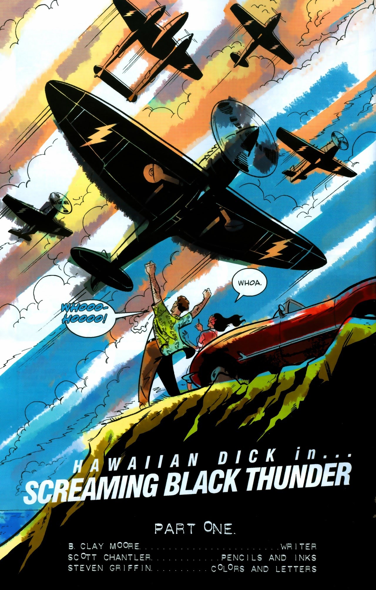 Read online Hawaiian Dick: Screaming Black Thunder comic -  Issue #1 - 4