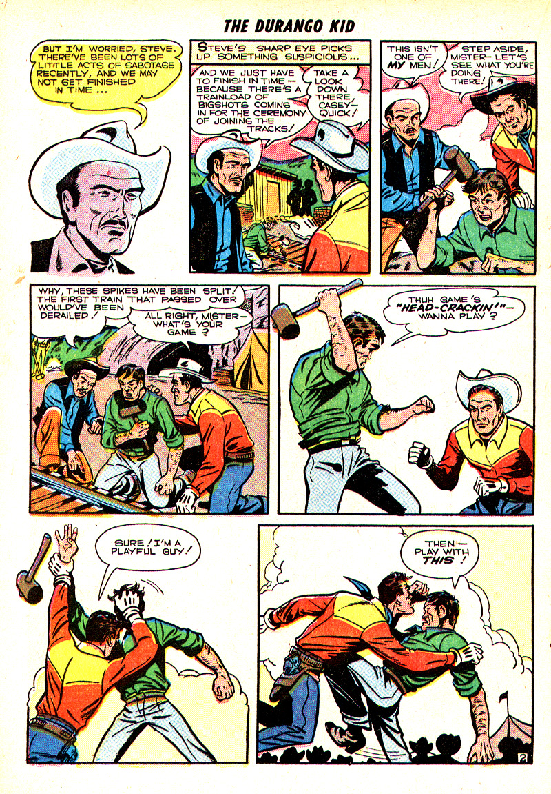 Read online Charles Starrett as The Durango Kid comic -  Issue #4 - 13