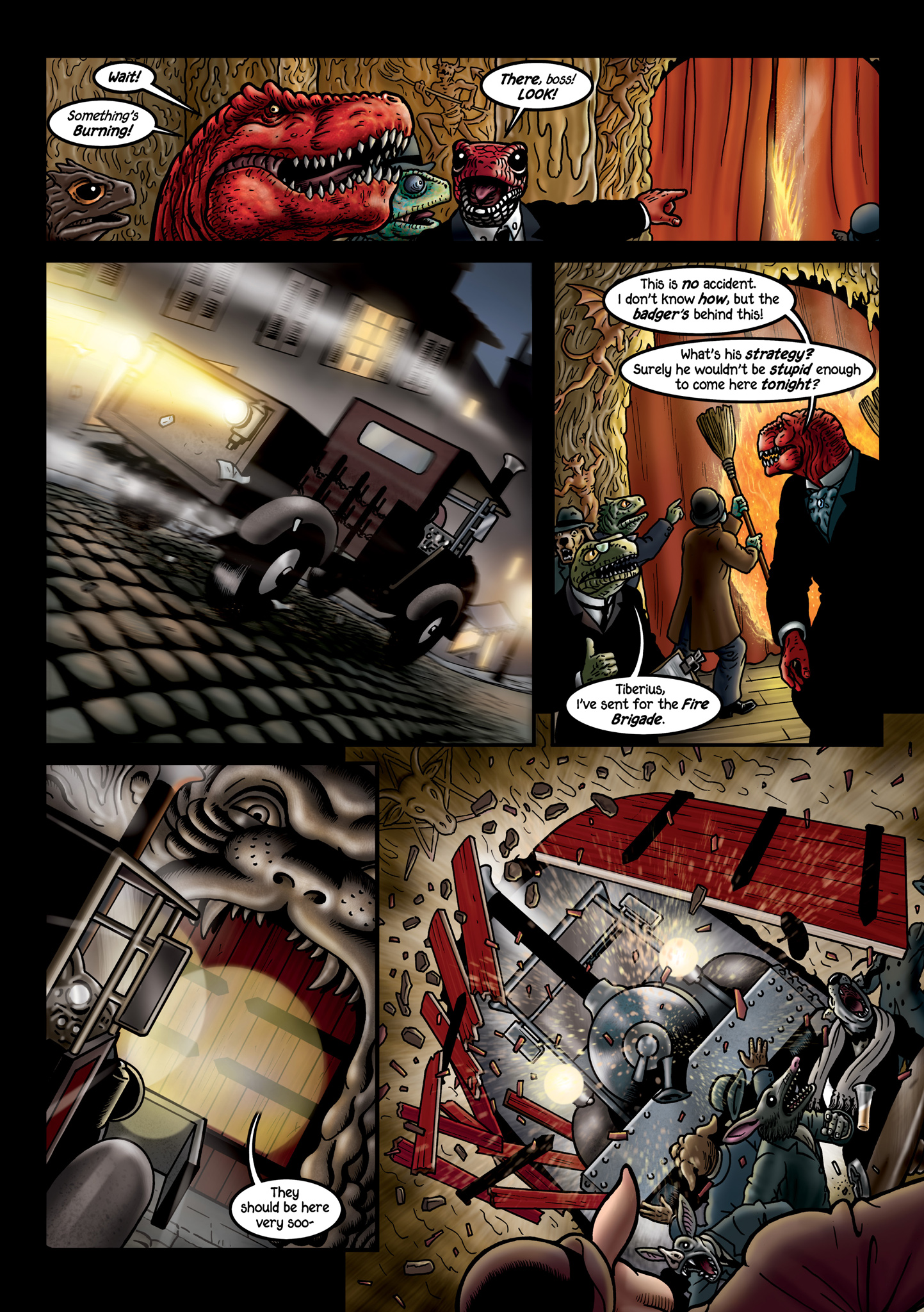 Read online Grandville Force Majeur comic -  Issue # TPB (Part 2) - 32