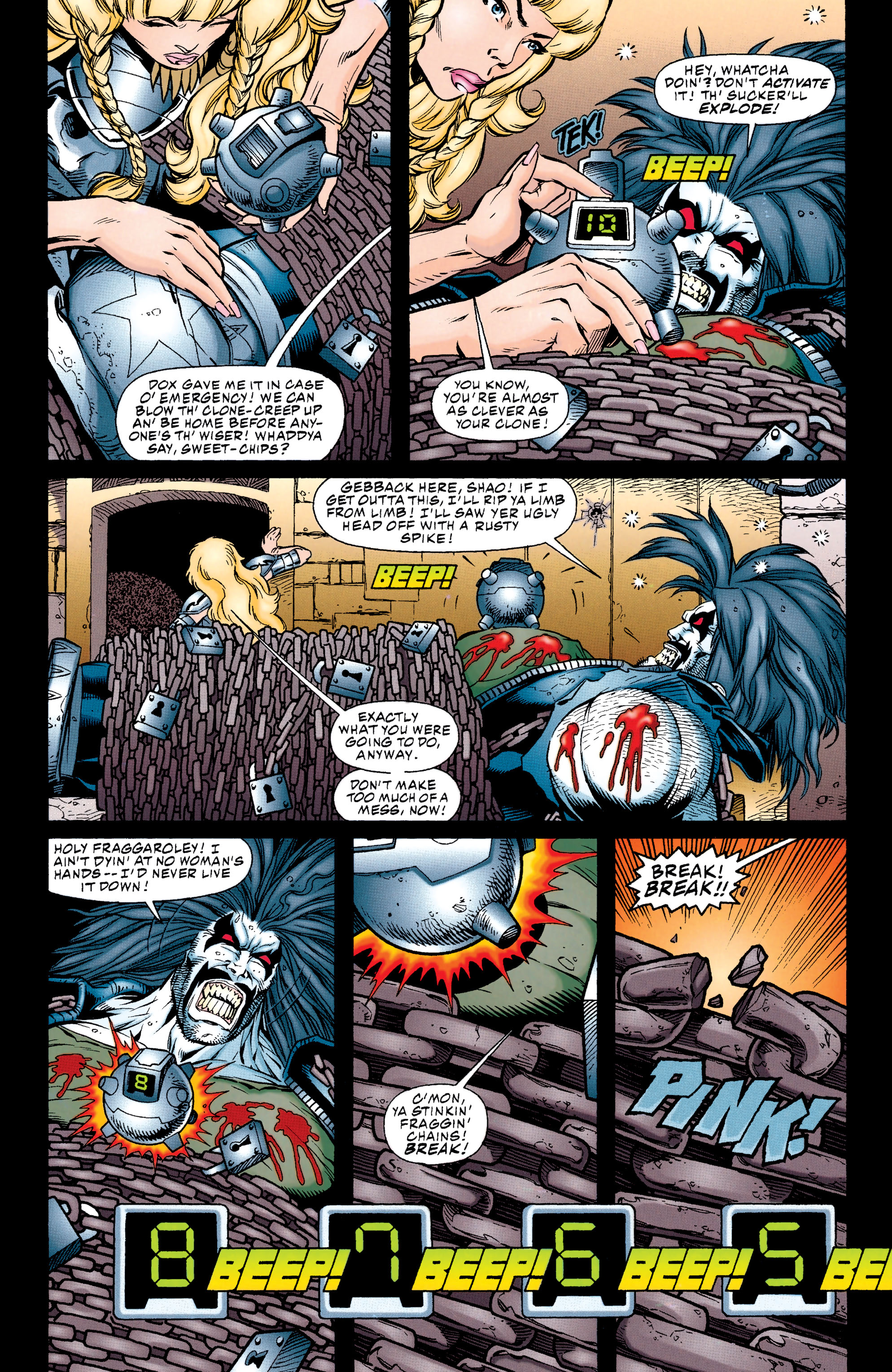 Read online Lobo (1993) comic -  Issue #9 - 8