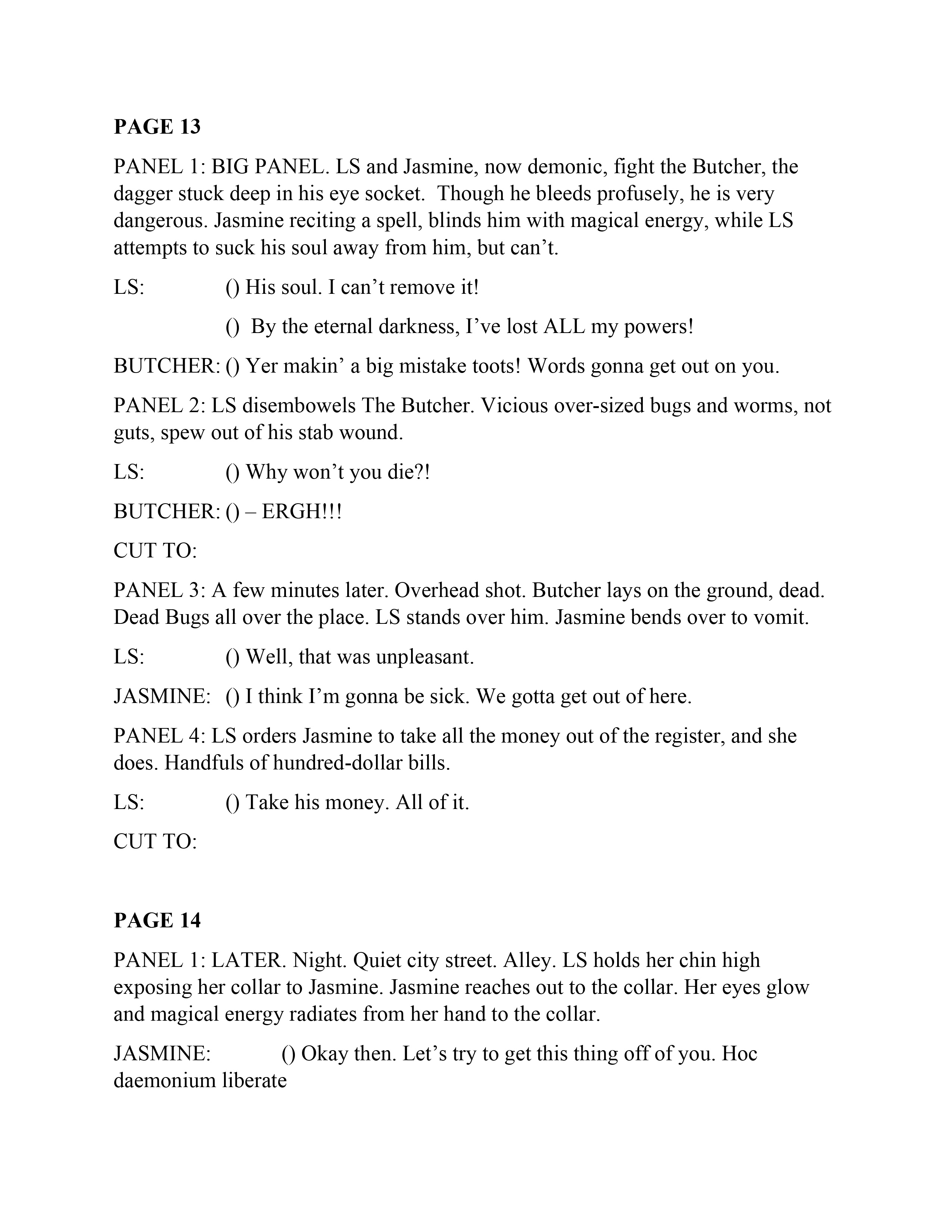 Read online Lady Satanus: Sinister Urge comic -  Issue # TPB - 67