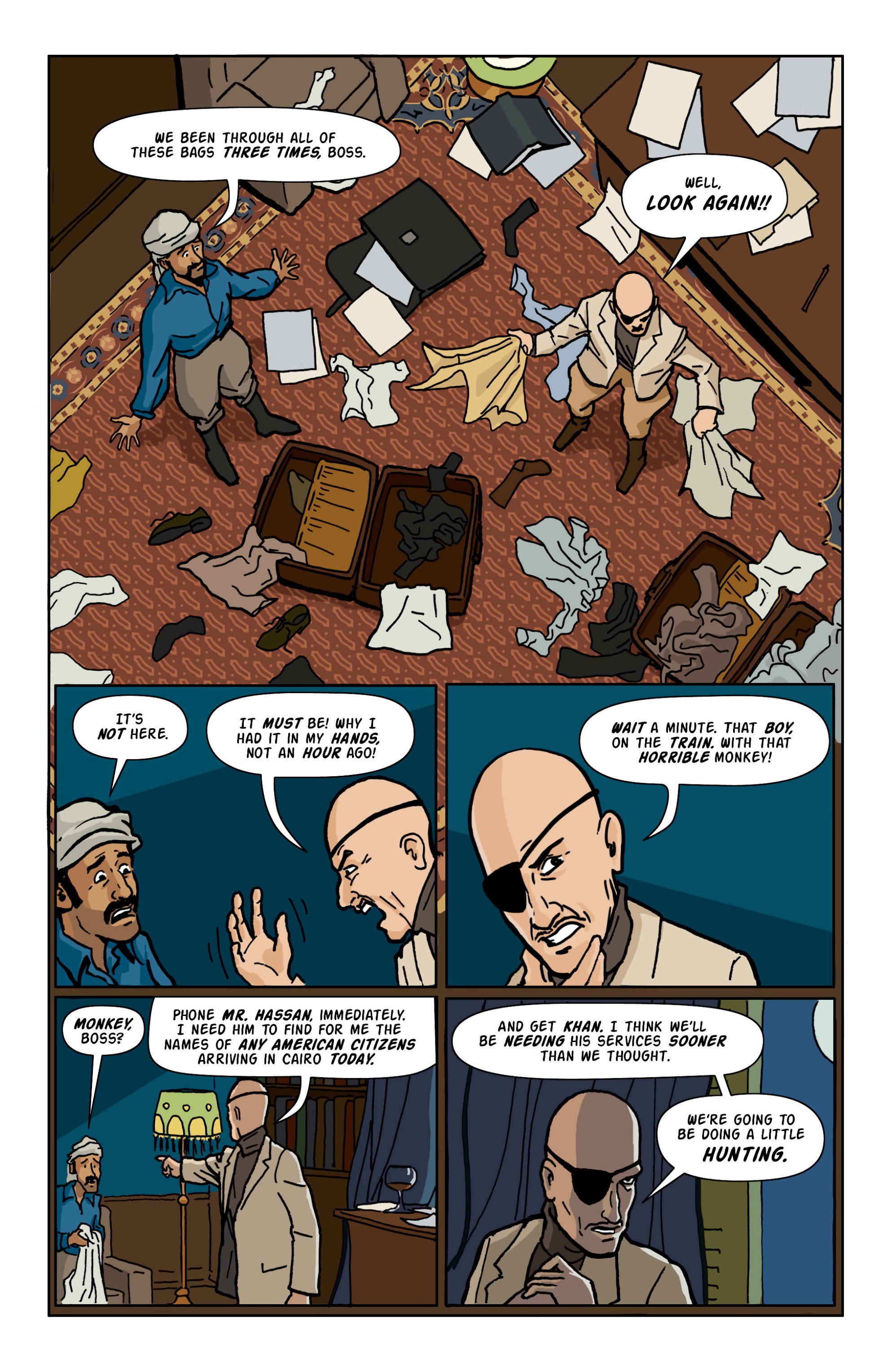 Read online Rocket Robinson and the Pharaoh's Fortune comic -  Issue # TPB (Part 1) - 26