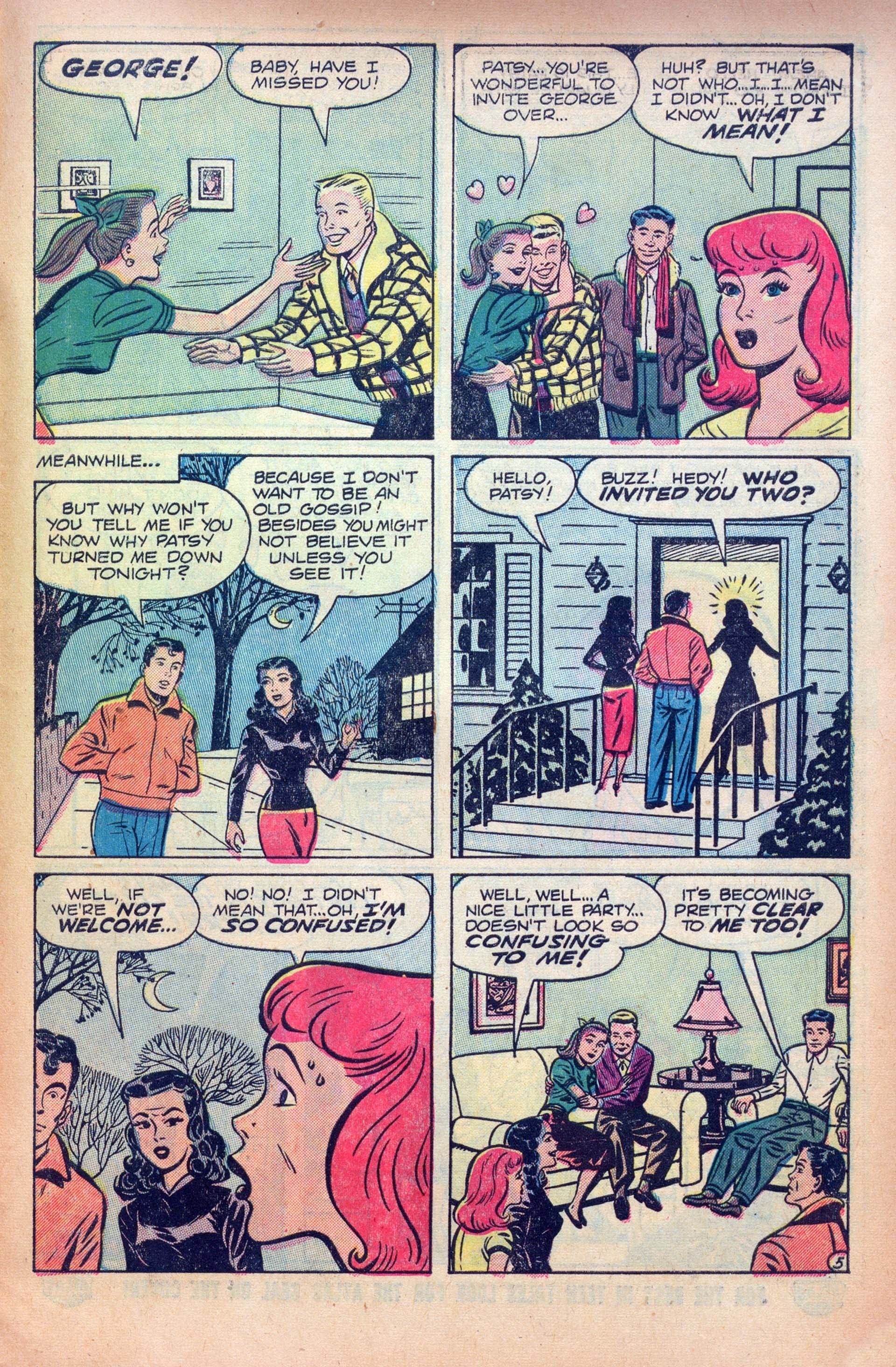 Read online Patsy and Hedy comic -  Issue #25 - 31