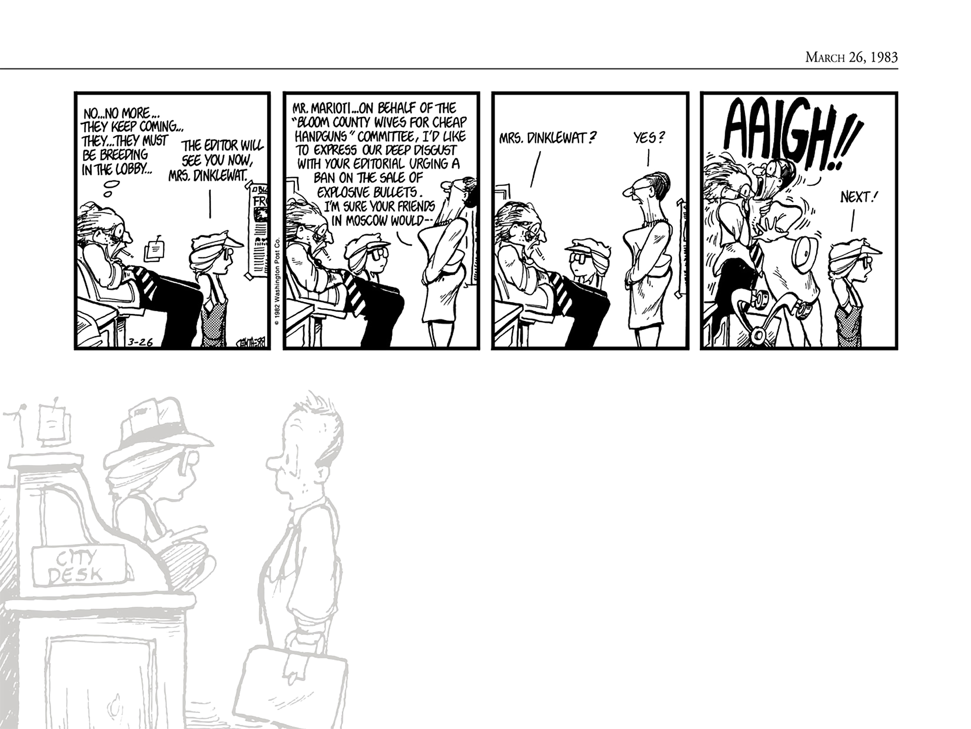 Read online The Bloom County Digital Library comic -  Issue # TPB 3 (Part 1) - 95