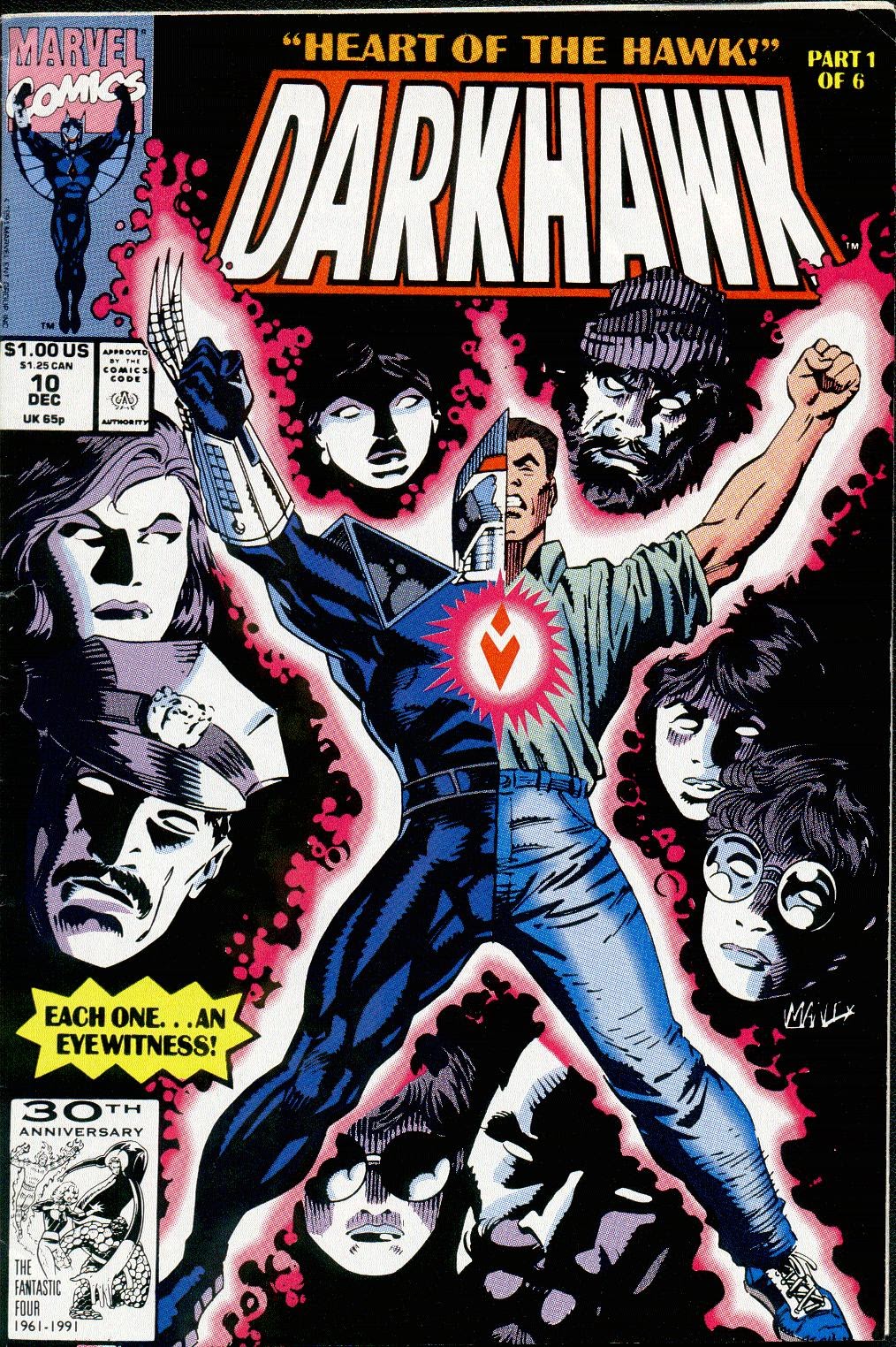 Read online Darkhawk (1991) comic -  Issue #10 - 1