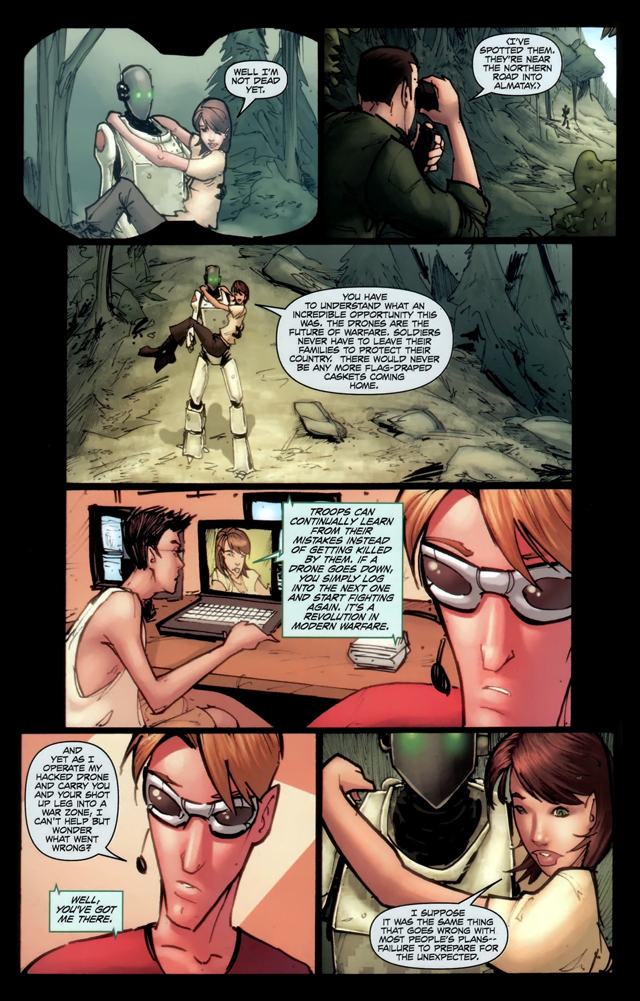 Read online Drone comic -  Issue #3 - 5