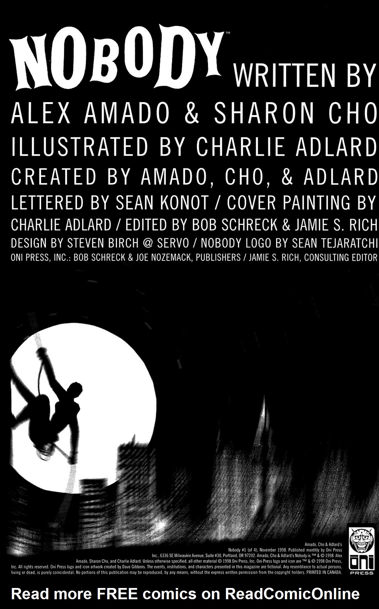 Read online Nobody comic -  Issue #2 - 2